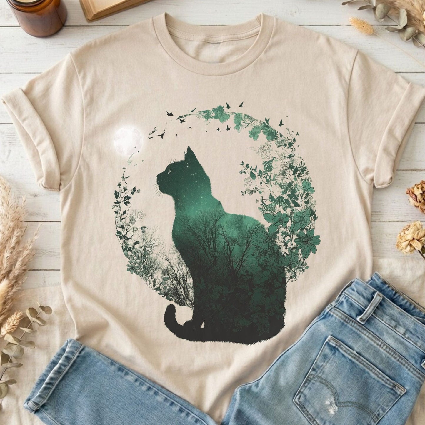 T-Shirt Sand / S Design 208 T-Shirt The Mystic Eden