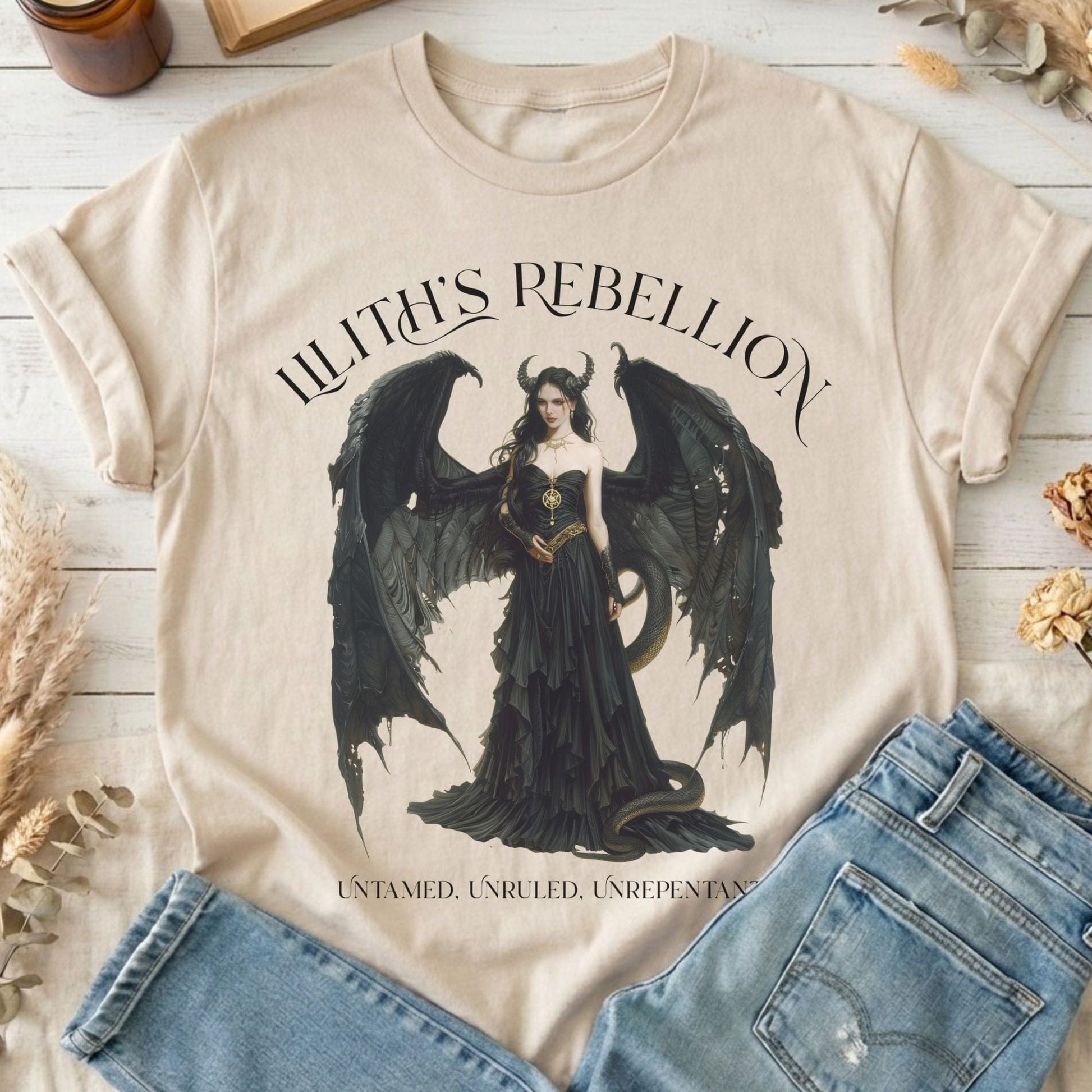 T-Shirt Sand / S Design 213 T-Shirt The Mystic Eden