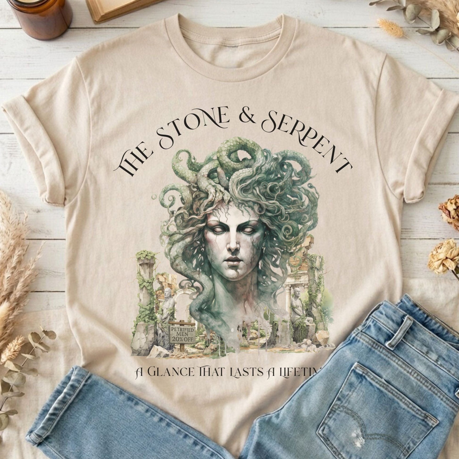 T-Shirt Sand / S Design 215 T-Shirt The Mystic Eden