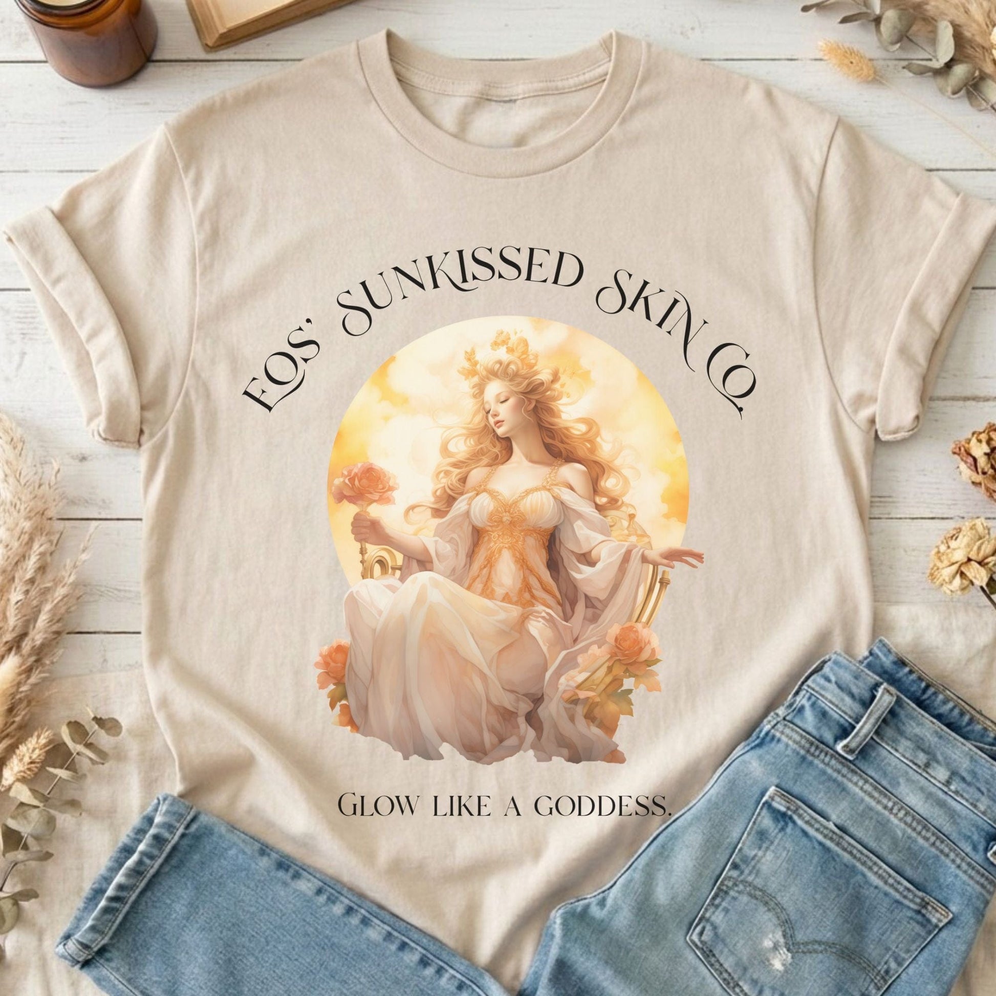 T-Shirt Sand / S Design 219 T-Shirt The Mystic Eden