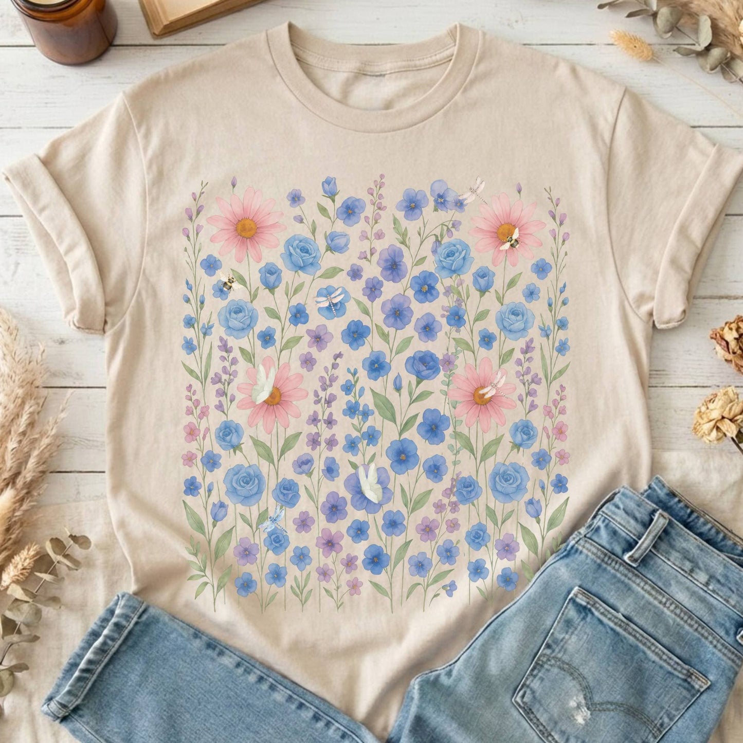T-Shirt Sand / S Design 228 T-Shirt The Mystic Eden