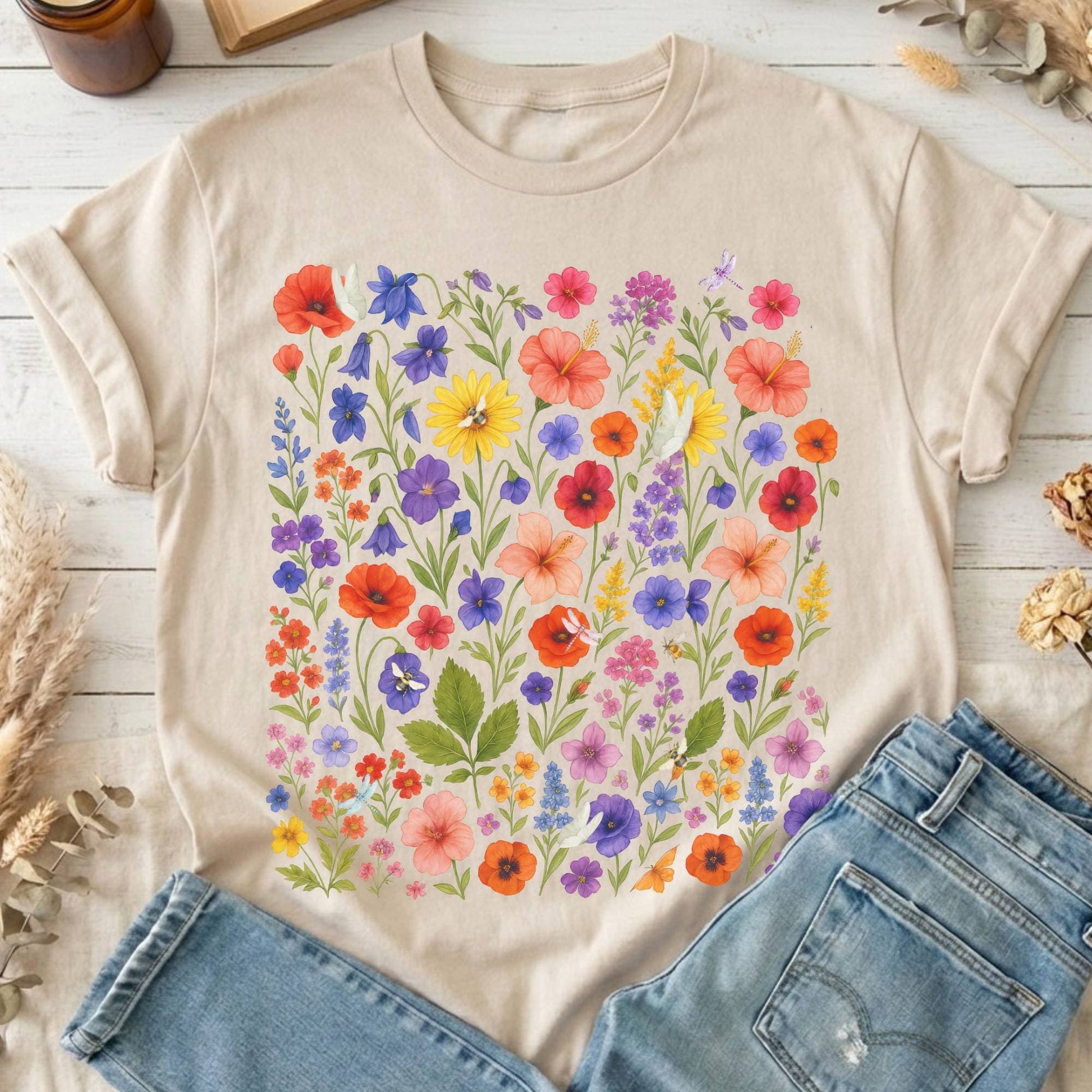 T-Shirt Sand / S Design 229 T-Shirt The Mystic Eden