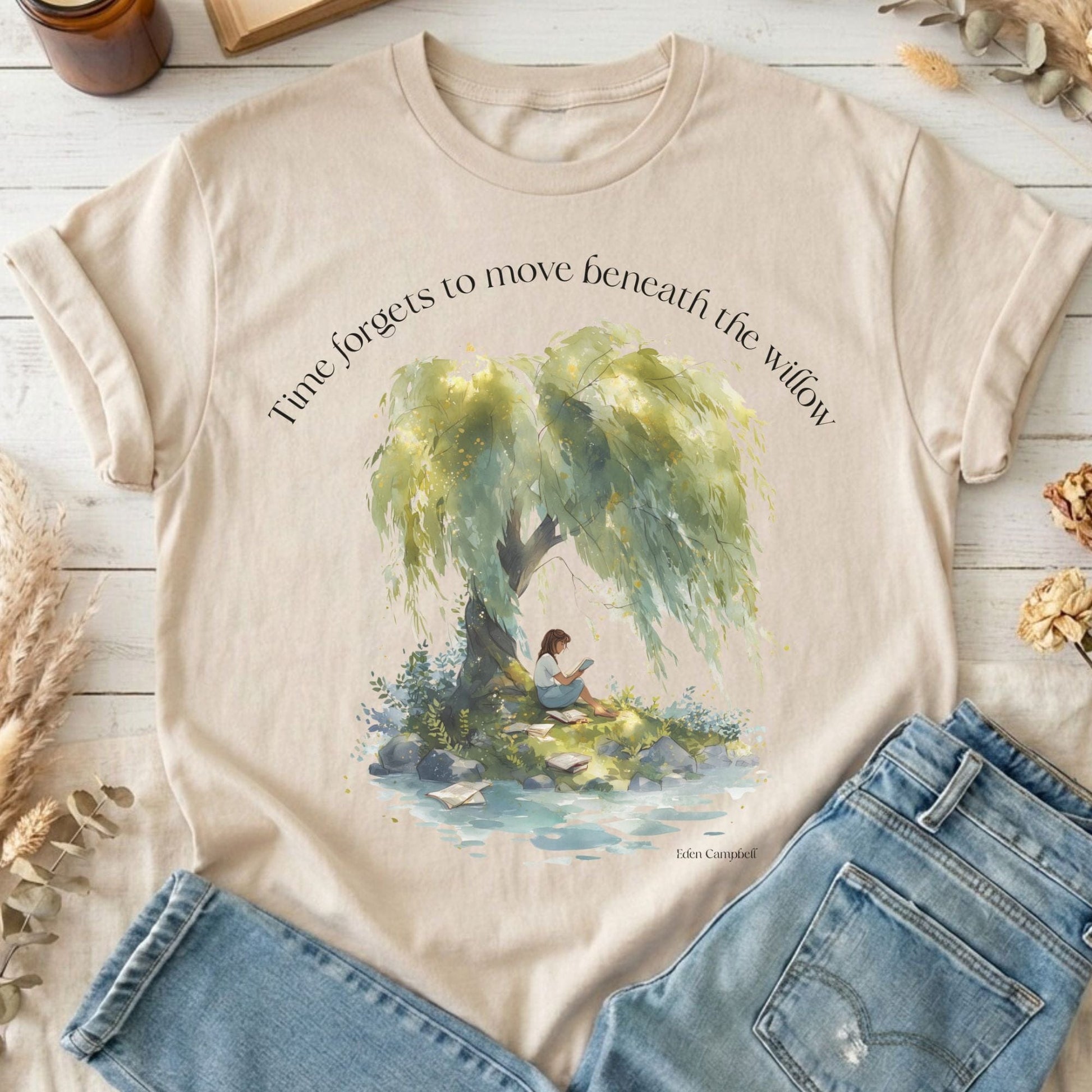 T-Shirt Sand / S Design 244 T-Shirt The Mystic Eden
