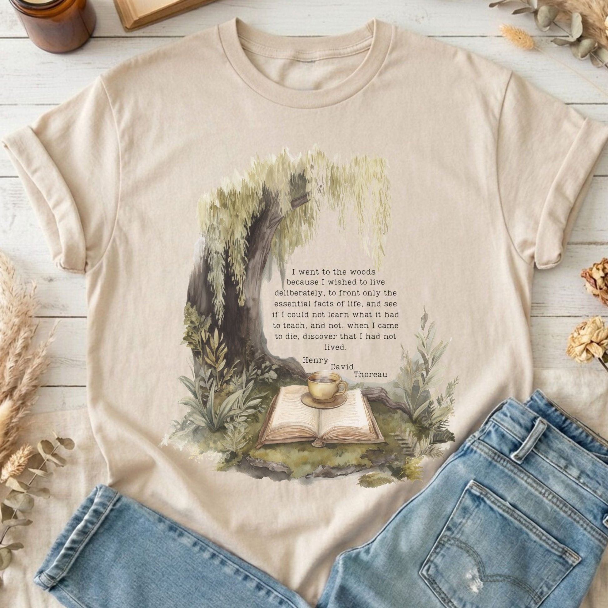 T-Shirt Sand / S Design 245 T-Shirt The Mystic Eden