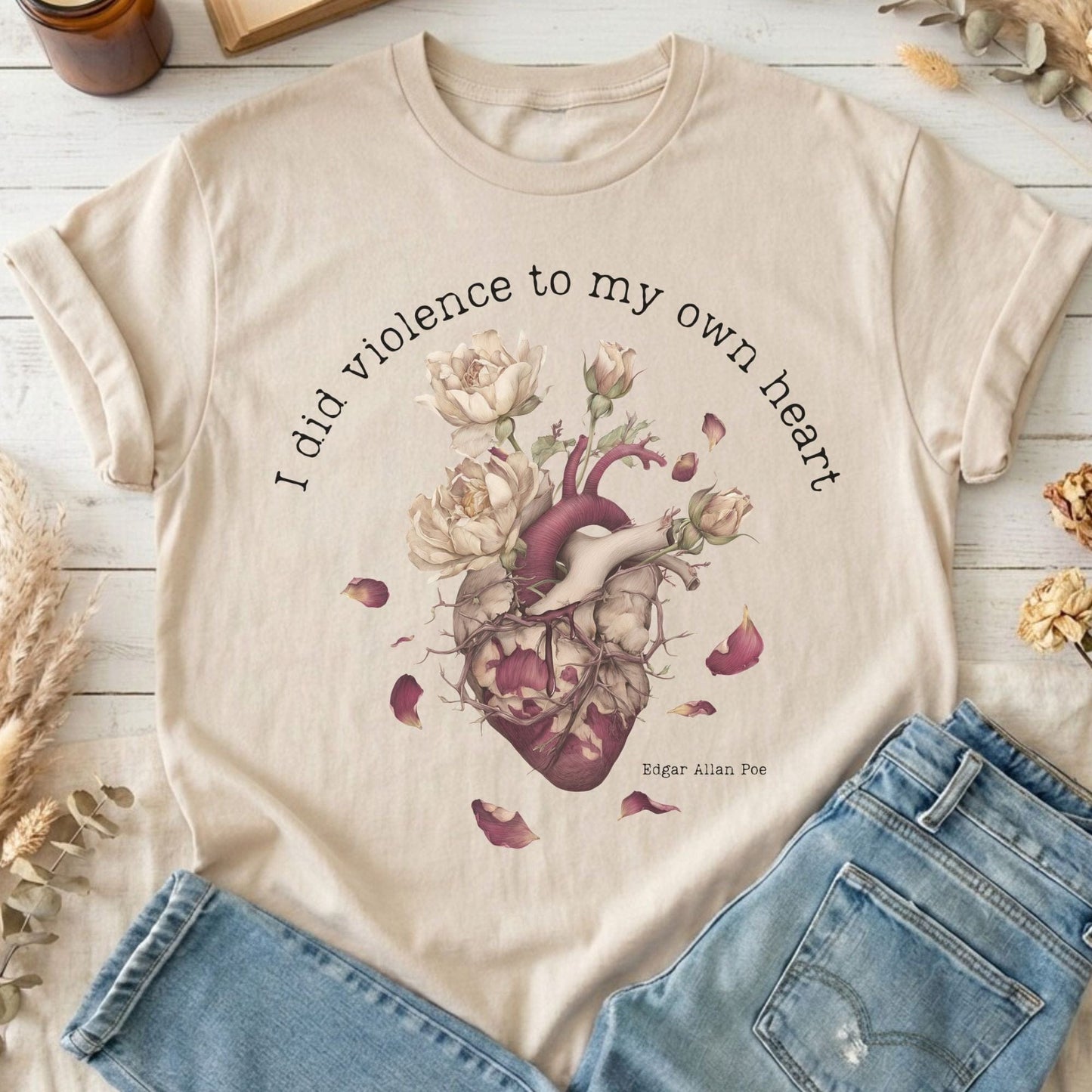 T-Shirt Sand / S Design 252 T-Shirt The Mystic Eden