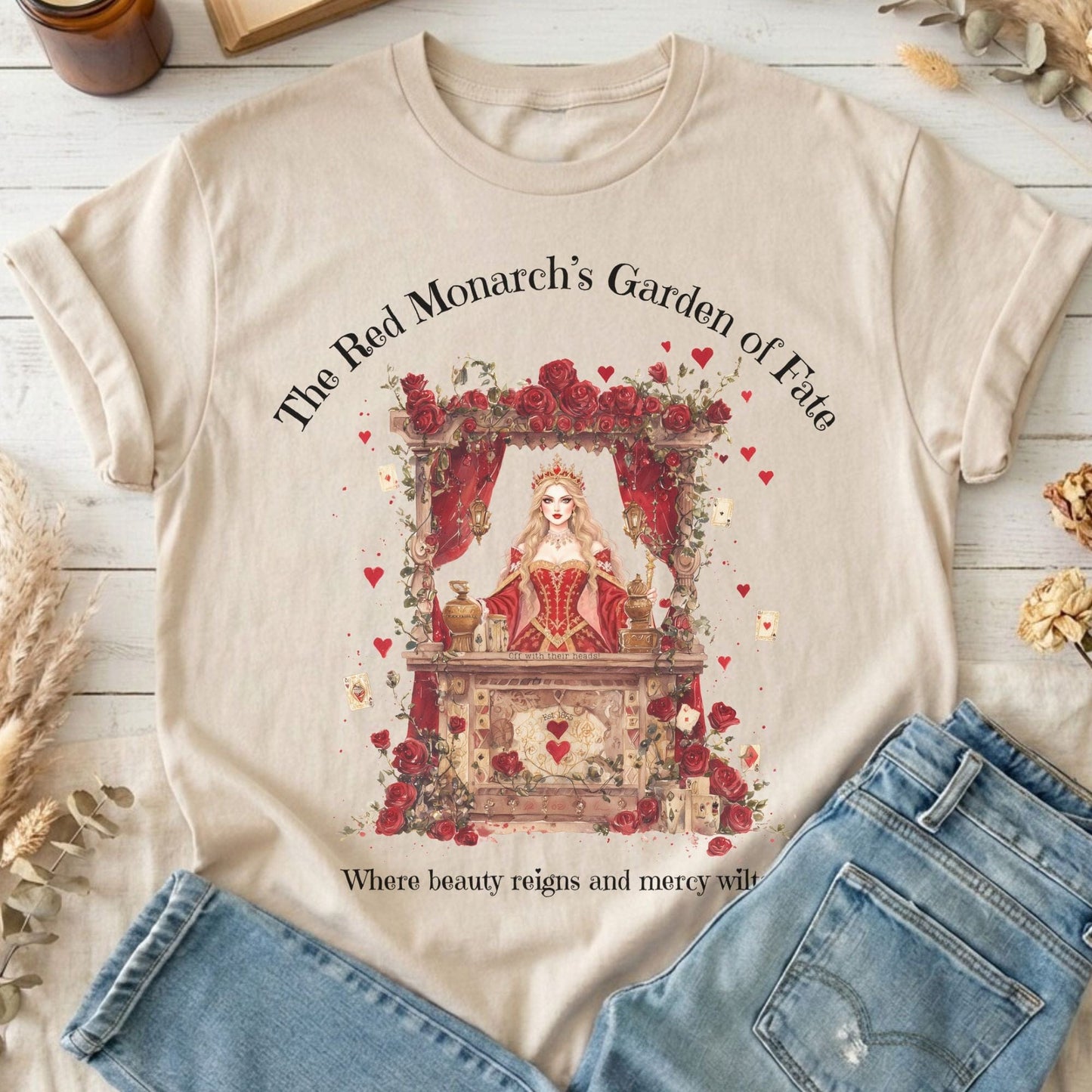 T-Shirt Sand / S Design 258 T-Shirt The Mystic Eden
