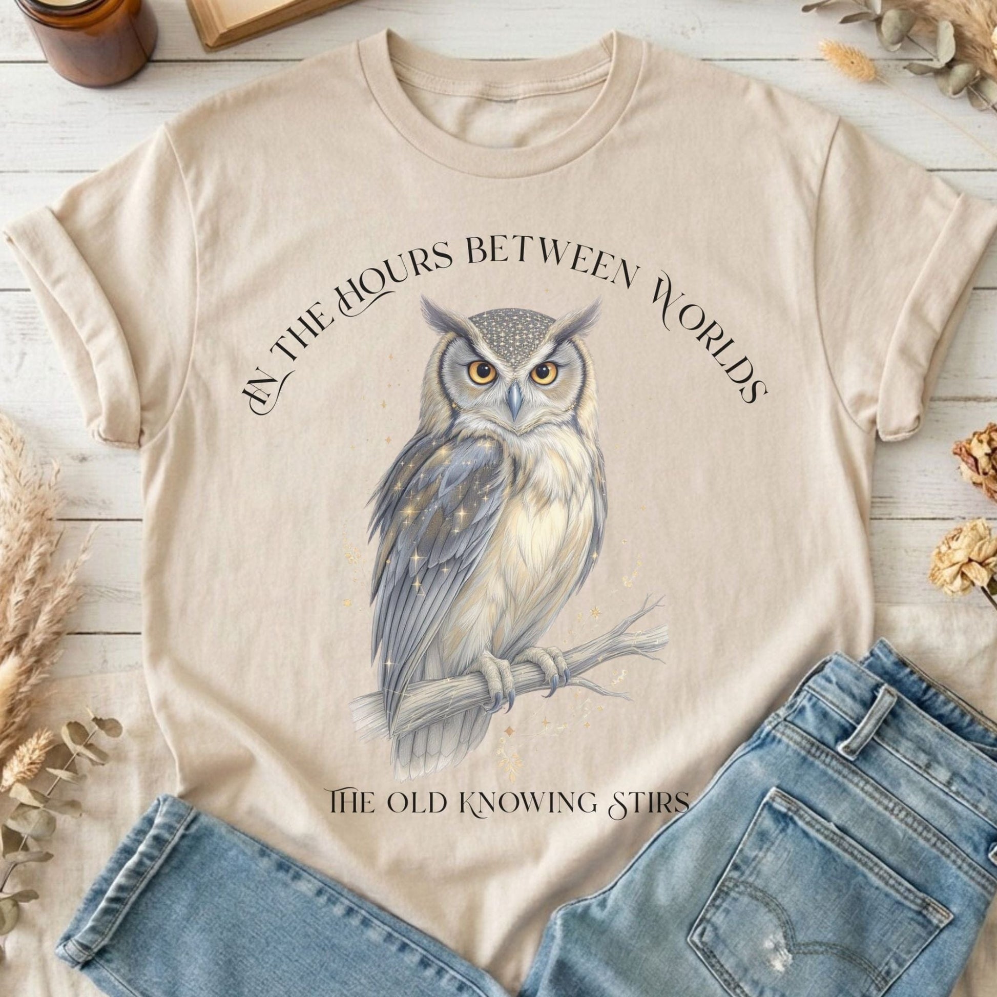 T-Shirt Sand / S Design 281 T-Shirt The Mystic Eden