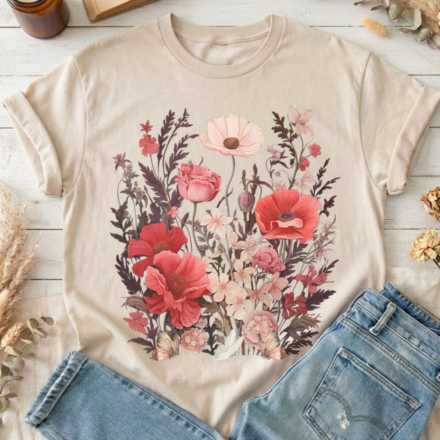 T-Shirt Sand / S Design 44 T-Shirt The Mystic Eden
