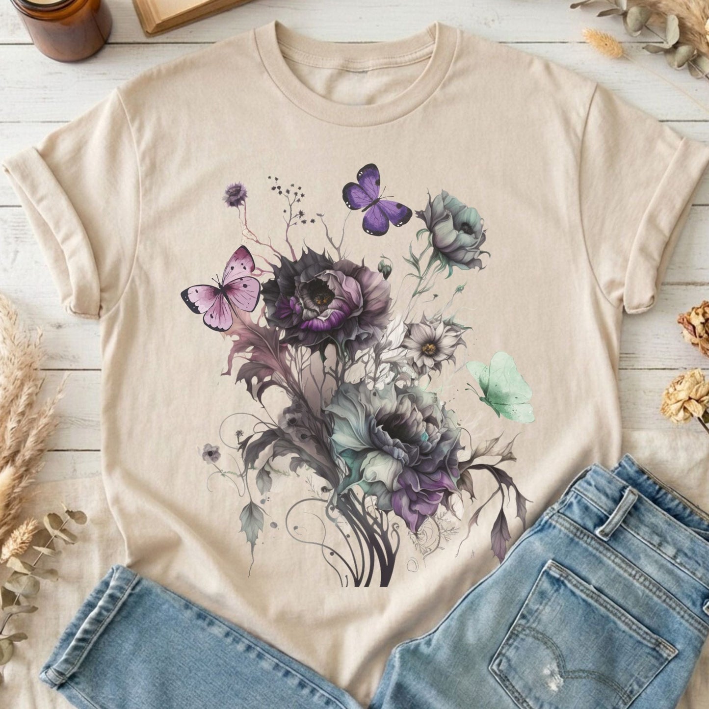 T-Shirt Sand / S Design 48 T-Shirt The Mystic Eden