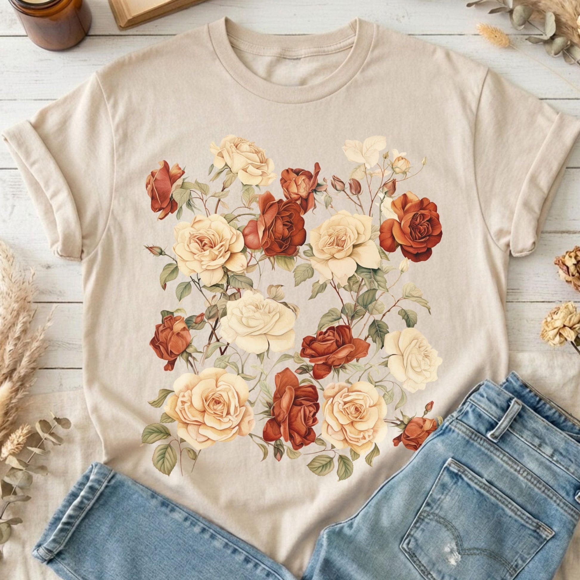 T-Shirt Sand / S Design 7 T-Shirt The Mystic Eden