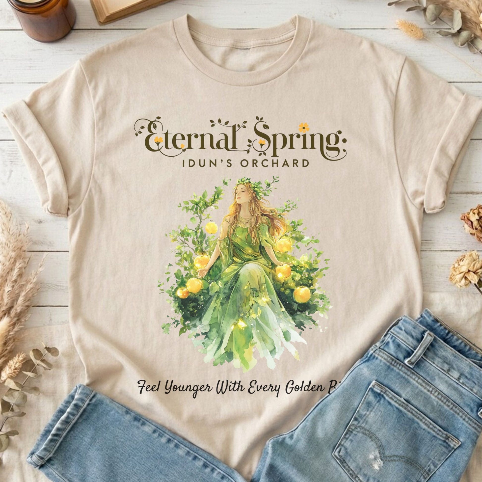 T-Shirt Sand / XL Design 165 T-Shirt The Mystic Eden