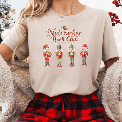 T-Shirt Tan / XS The Nutcracker Book Club Christmas Tee The Mystic Eden