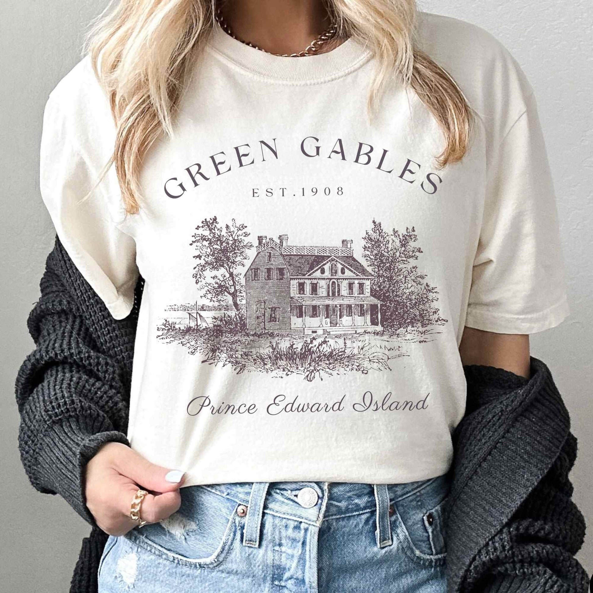 T-Shirt Vintage Anne of Green Gables T-Shirt The Mystic Eden
