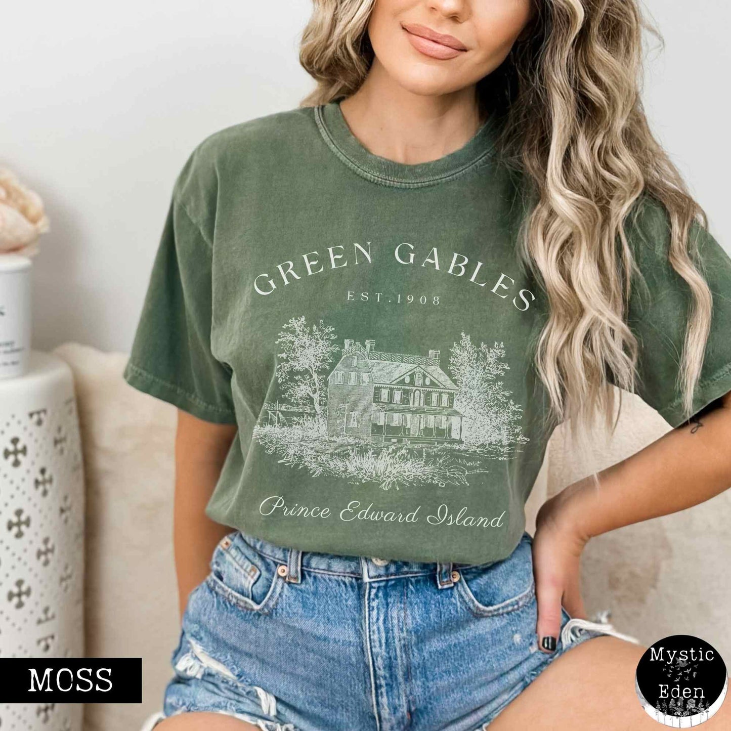 T-Shirt Vintage Anne of Green Gables T-Shirt The Mystic Eden