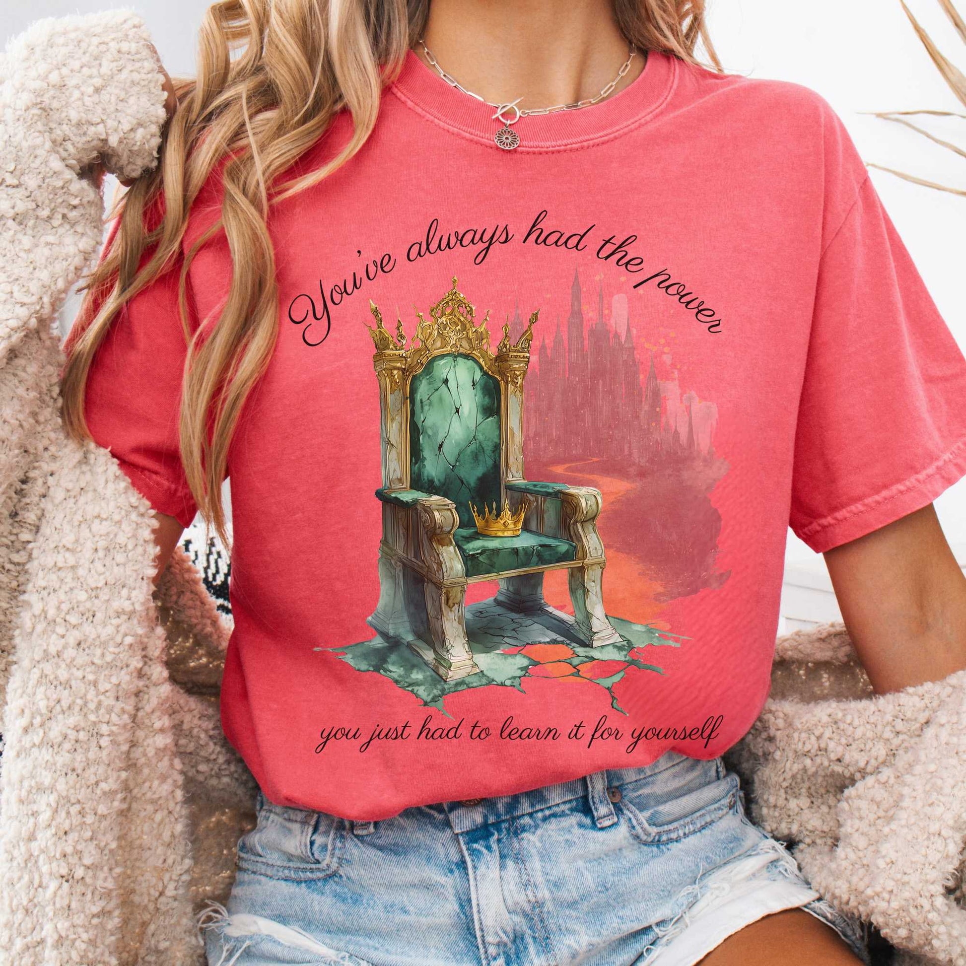 T-Shirt Watermelon / S You've Always Had The Power Bookish Shirt The Mystic Eden