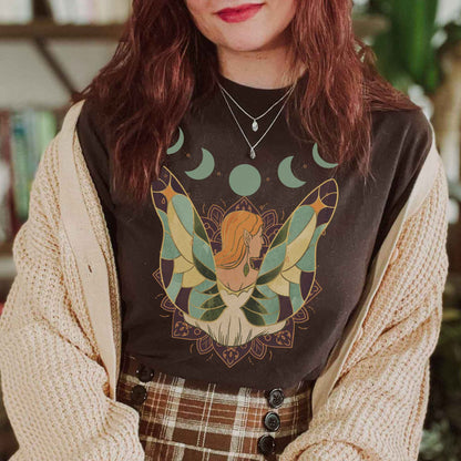 T-Shirt Whimsical Fairycore Shirt The Mystic Eden