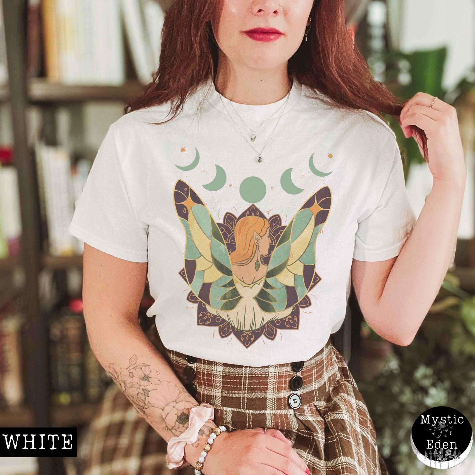 T-Shirt Whimsical Fairycore Shirt The Mystic Eden