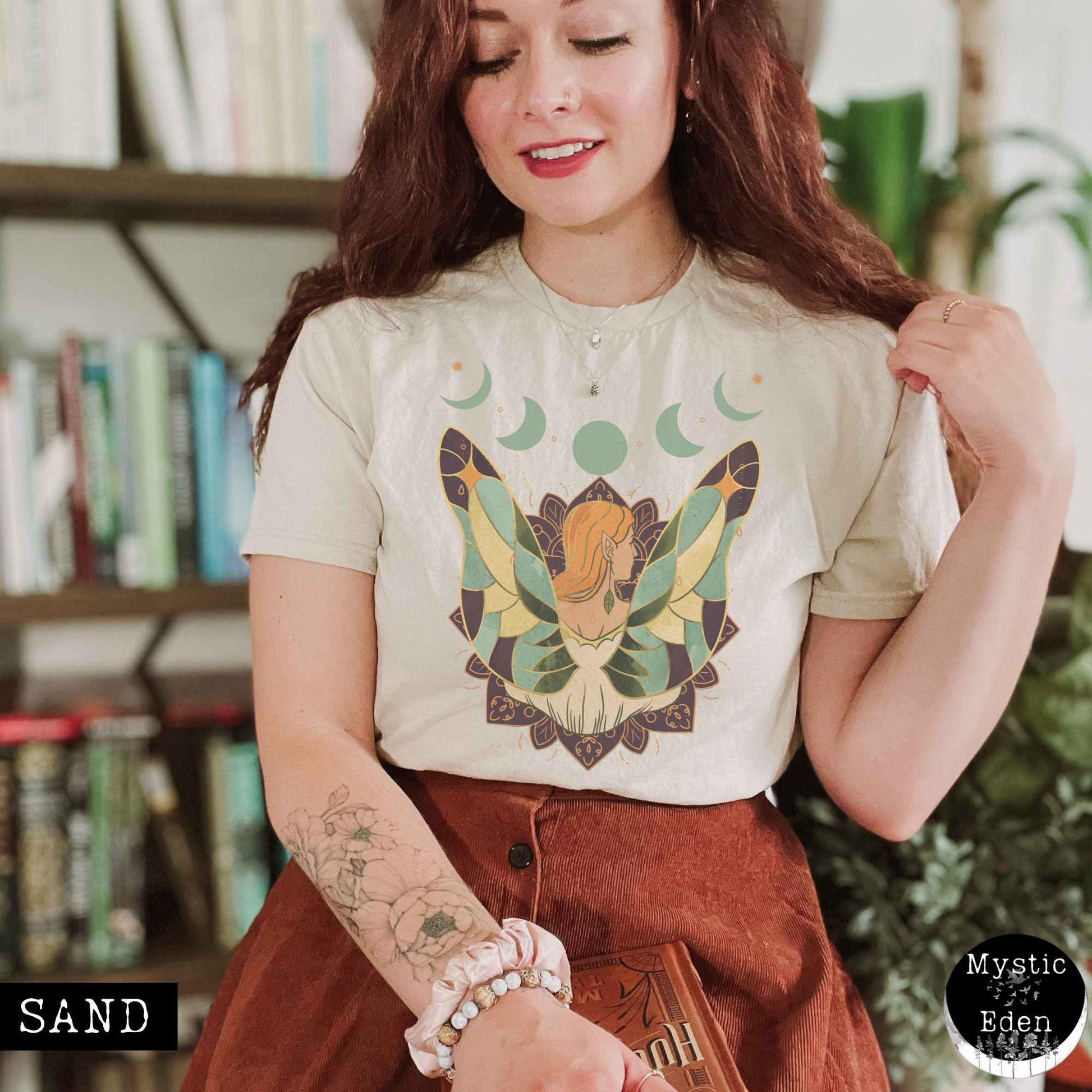 T-Shirt Whimsical Fairycore Shirt The Mystic Eden