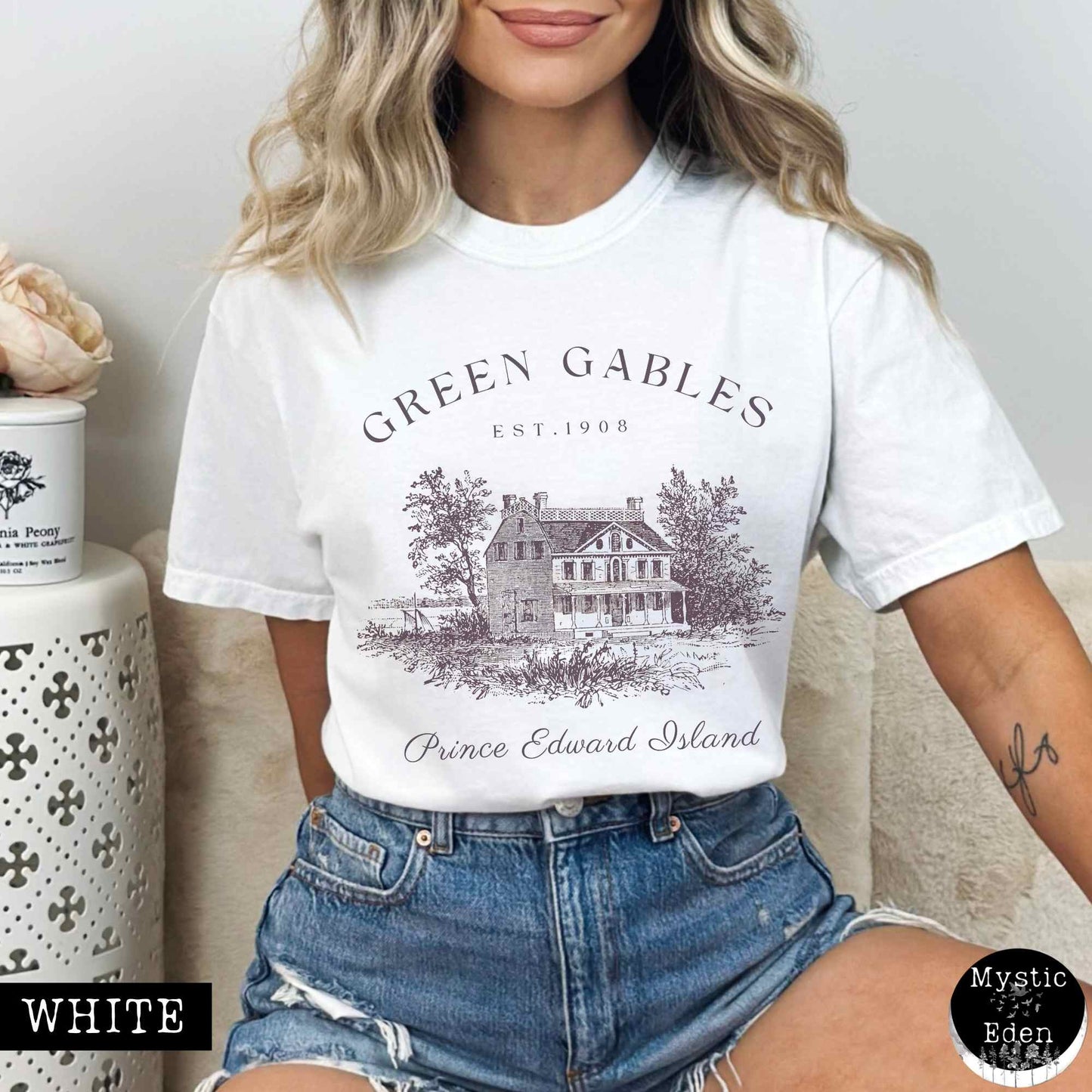 T-Shirt White / S Vintage Anne of Green Gables T-Shirt The Mystic Eden