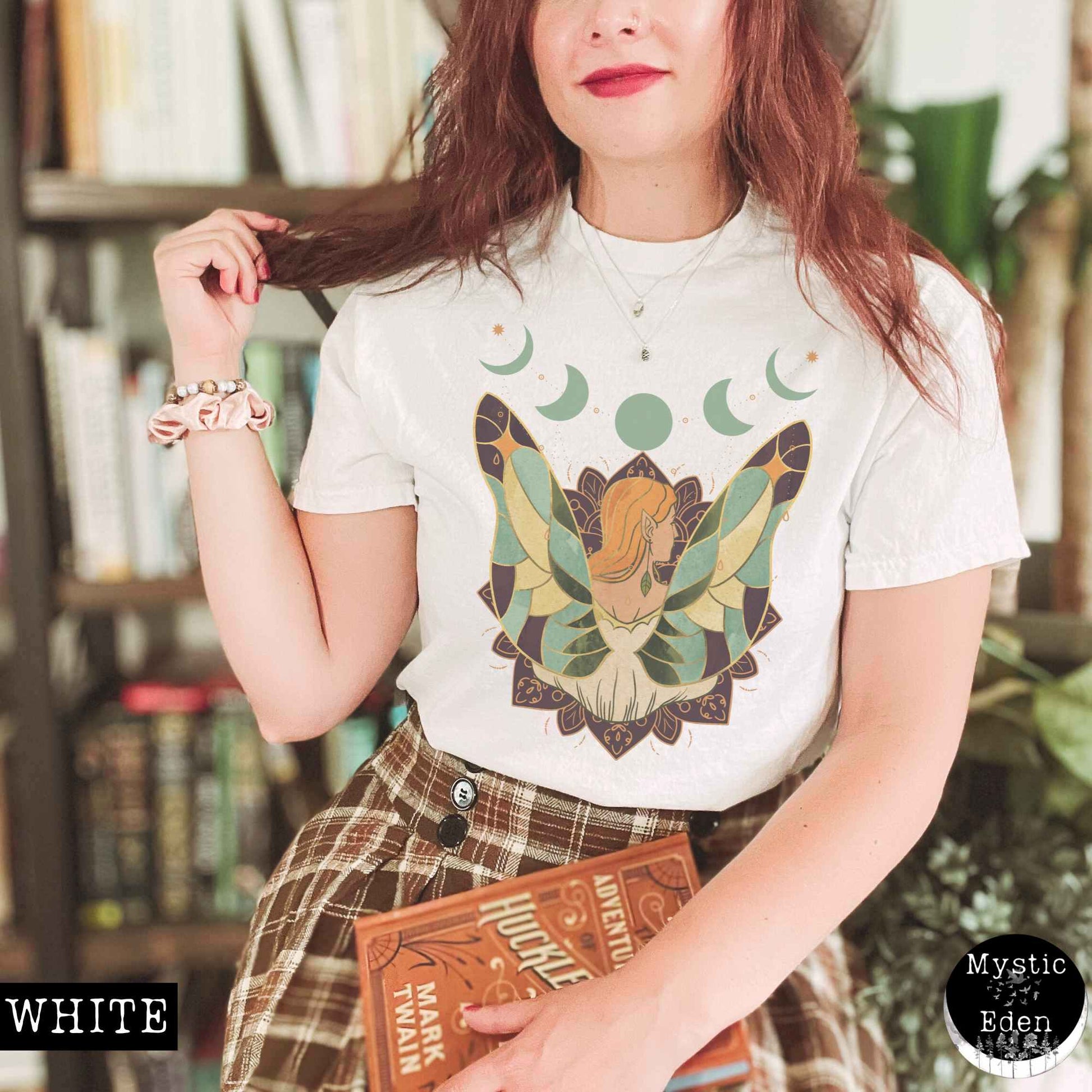 T-Shirt White / S Whimsical Fairycore Shirt The Mystic Eden