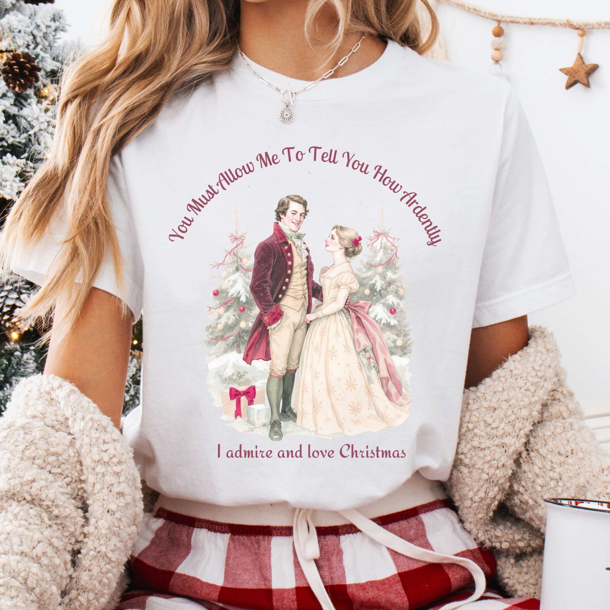 T-Shirt White / XS Pride & Prejudice Christmas Tee The Mystic Eden