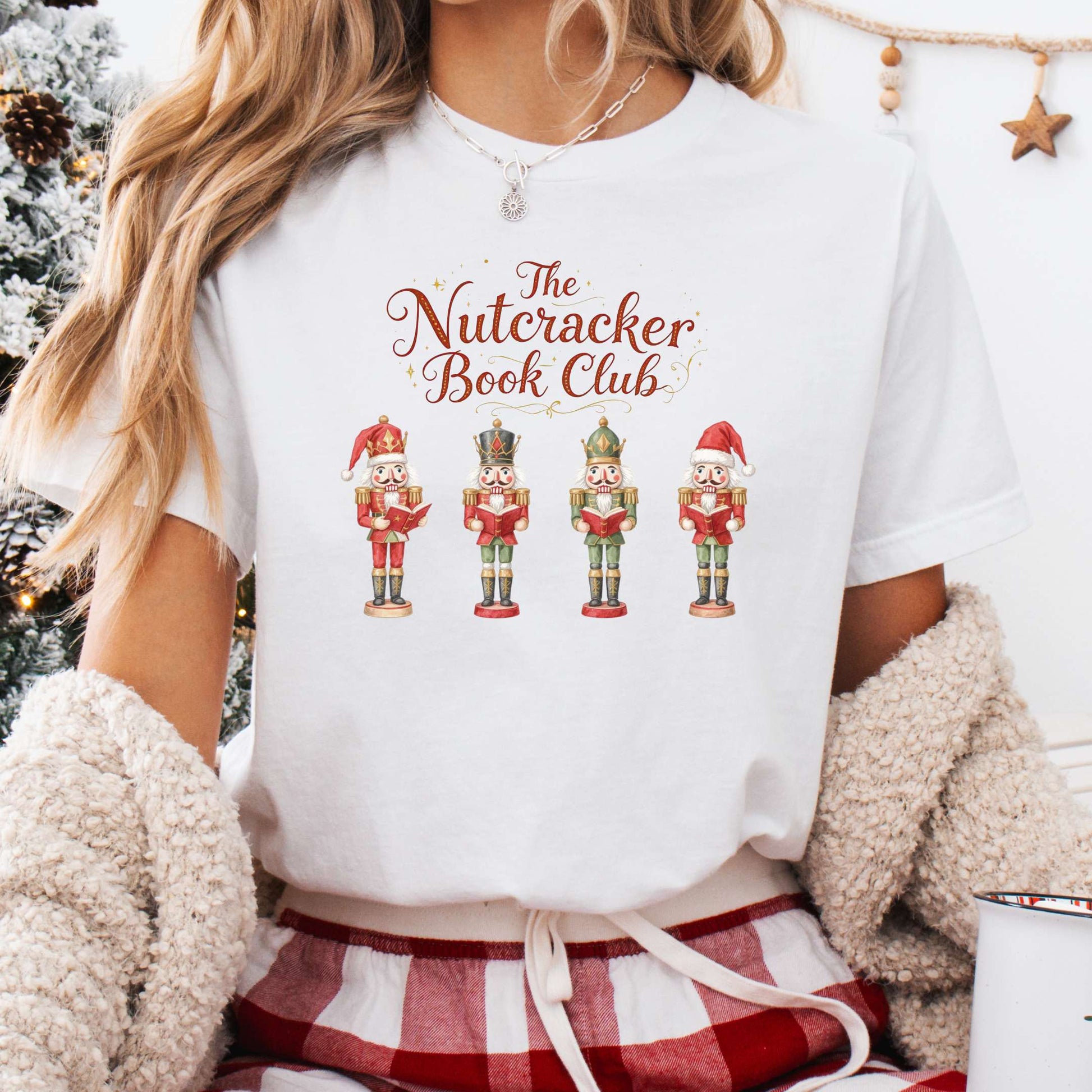 T-Shirt White / XS The Nutcracker Book Club Christmas Tee The Mystic Eden