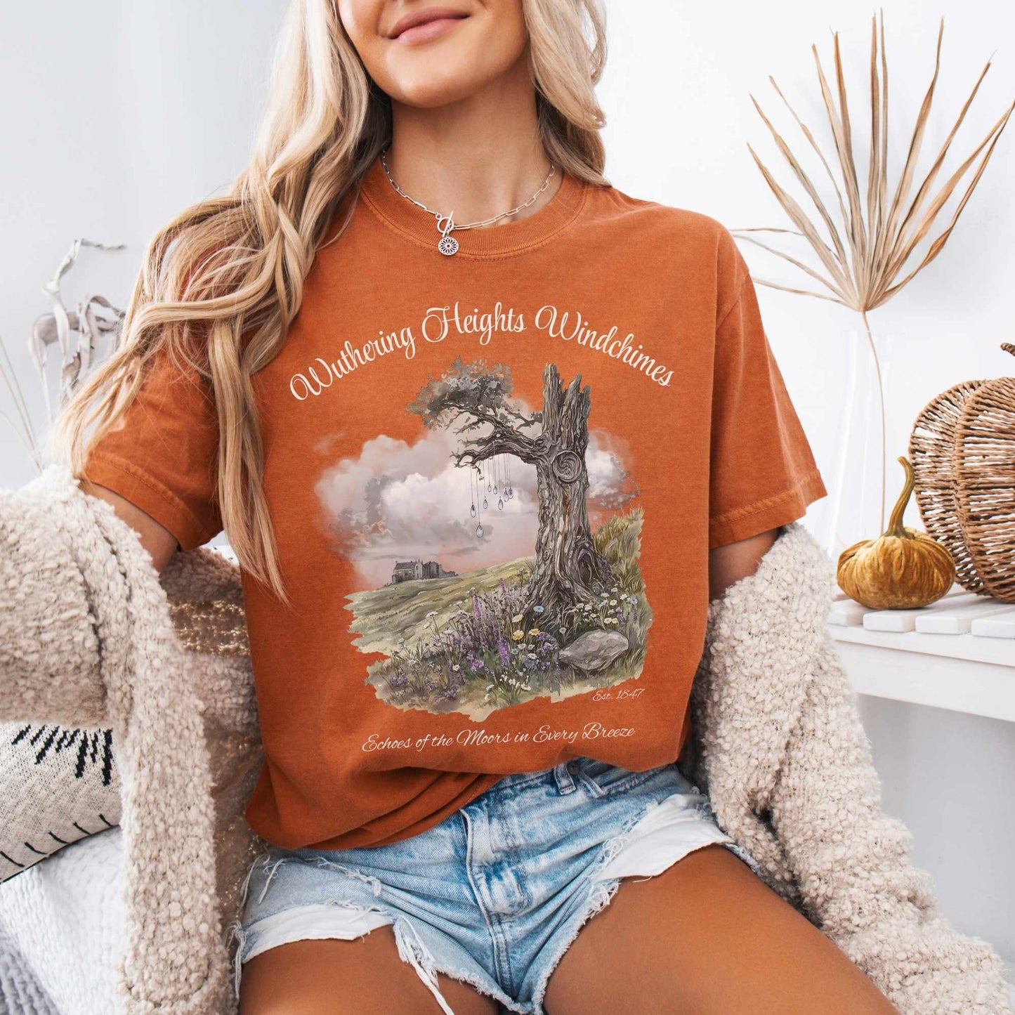T-Shirt Wuthering Heights Windchimes Tee The Mystic Eden