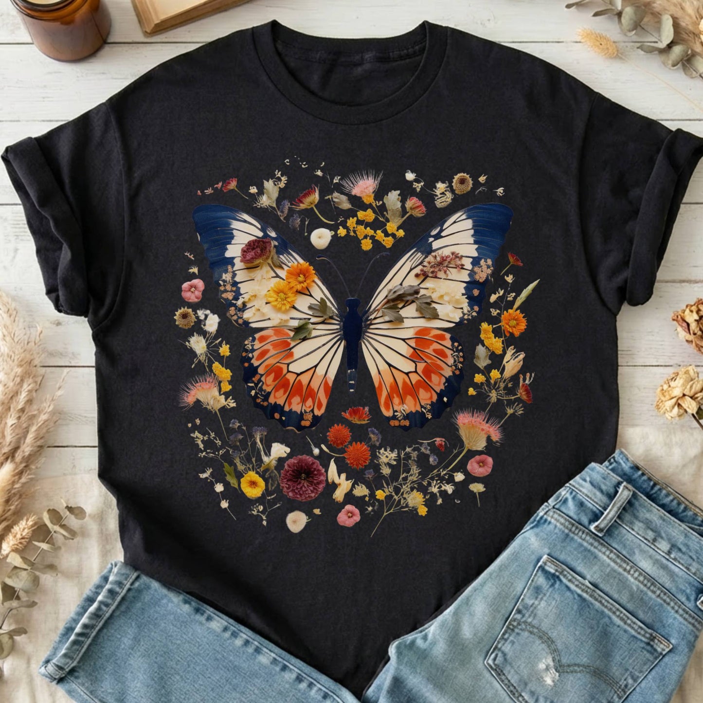 T-Shirts Black / M Design 54 T-Shirt The Mystic Eden
