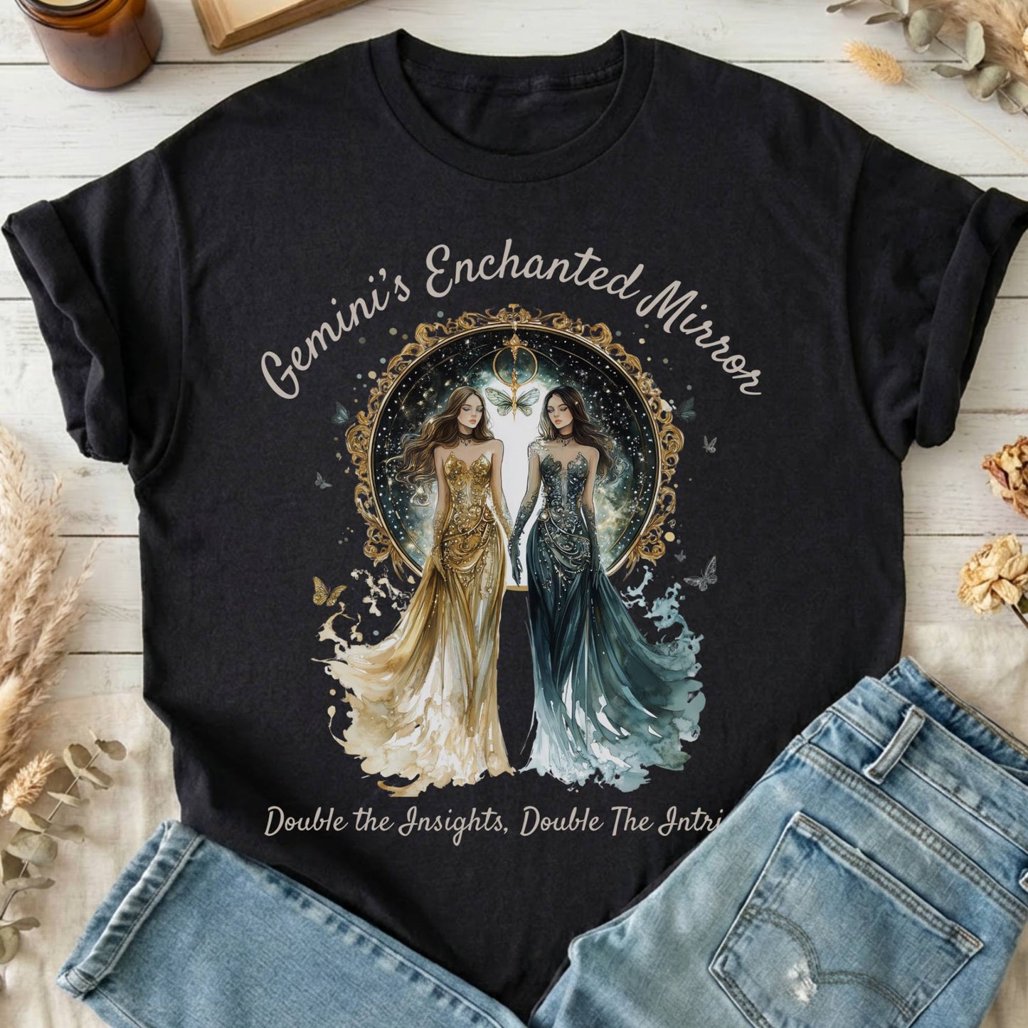 T-Shirts Black / S Design 153 T-Shirt The Mystic Eden