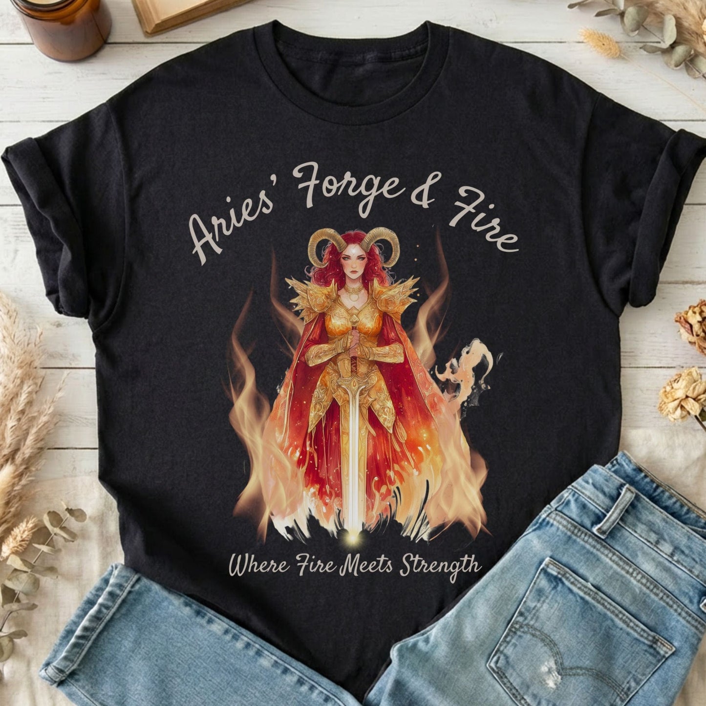 T-Shirts Black / S Design 155 T-Shirt The Mystic Eden