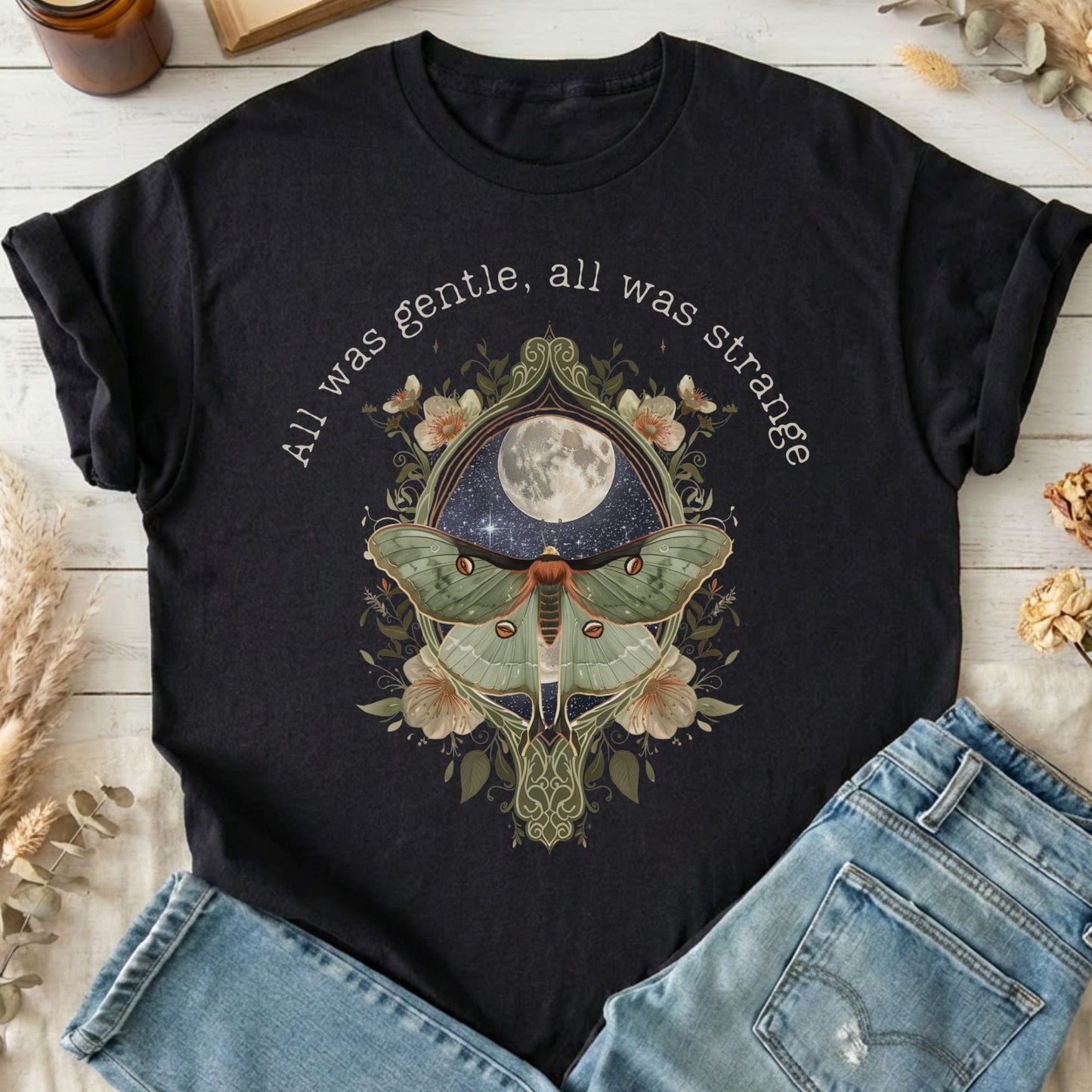 T-Shirts Black / S Design 267 T-Shirt The Mystic Eden