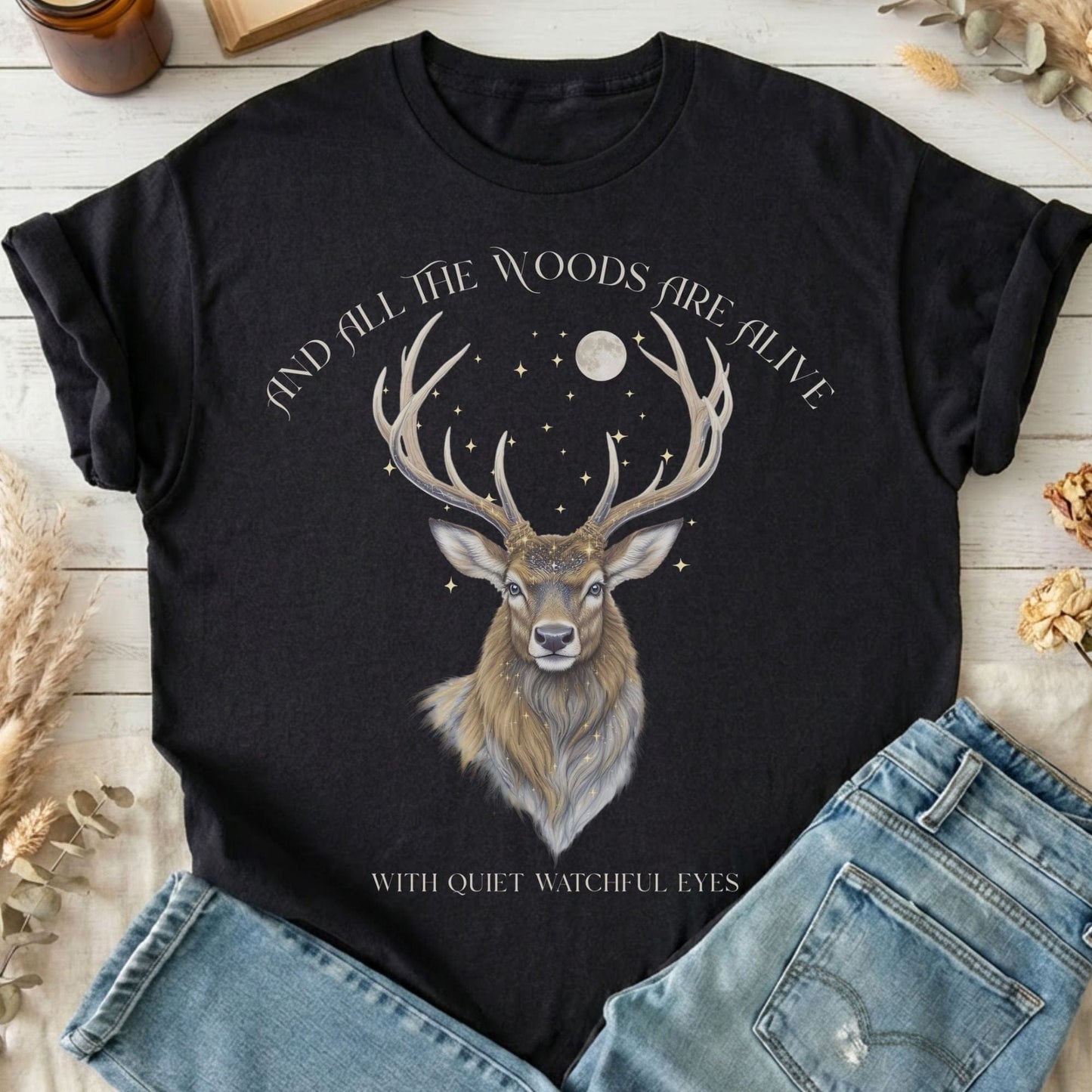 T-Shirts Black / S Design 282 T-Shirt The Mystic Eden