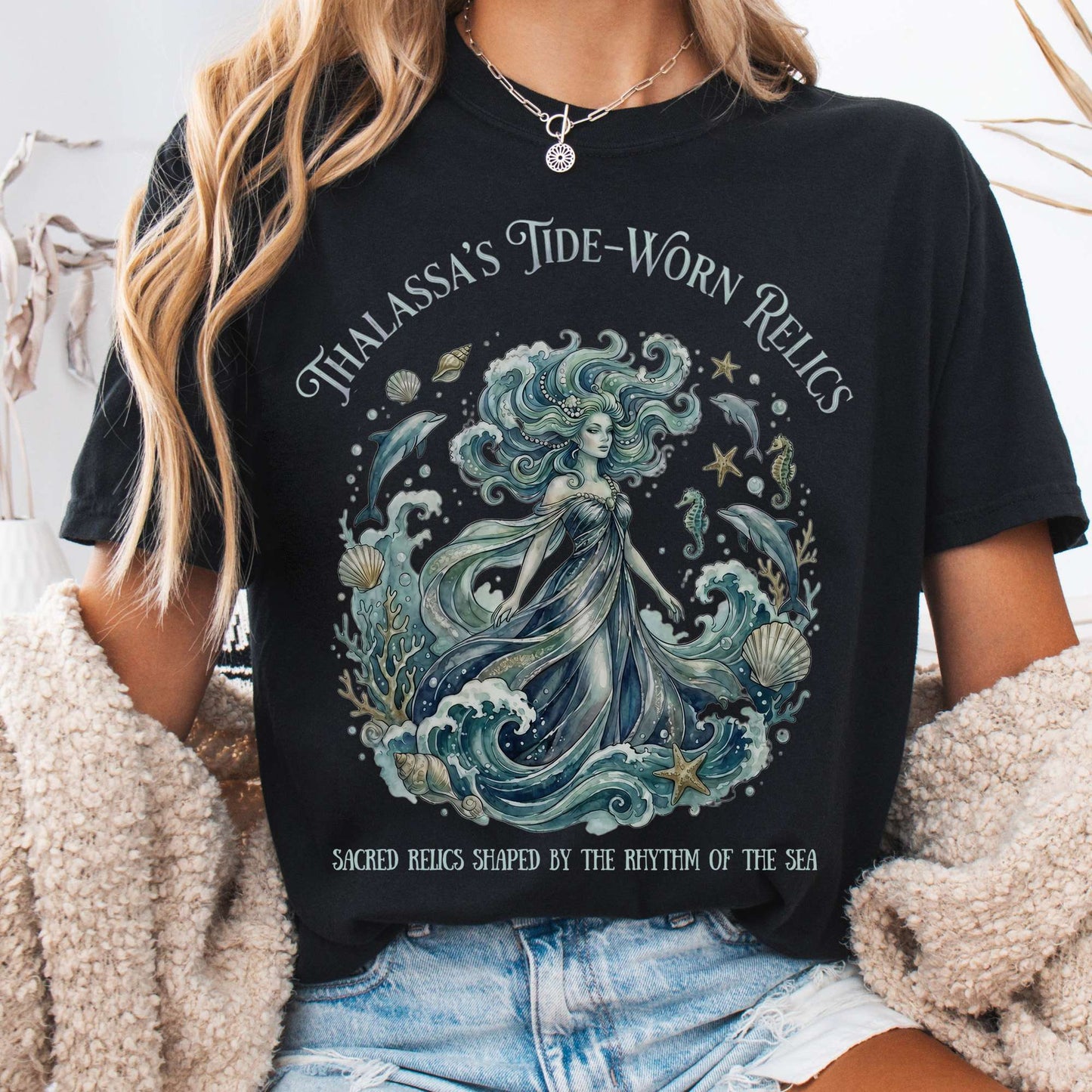 T-Shirts Black / S Design 287 T-Shirt The Mystic Eden