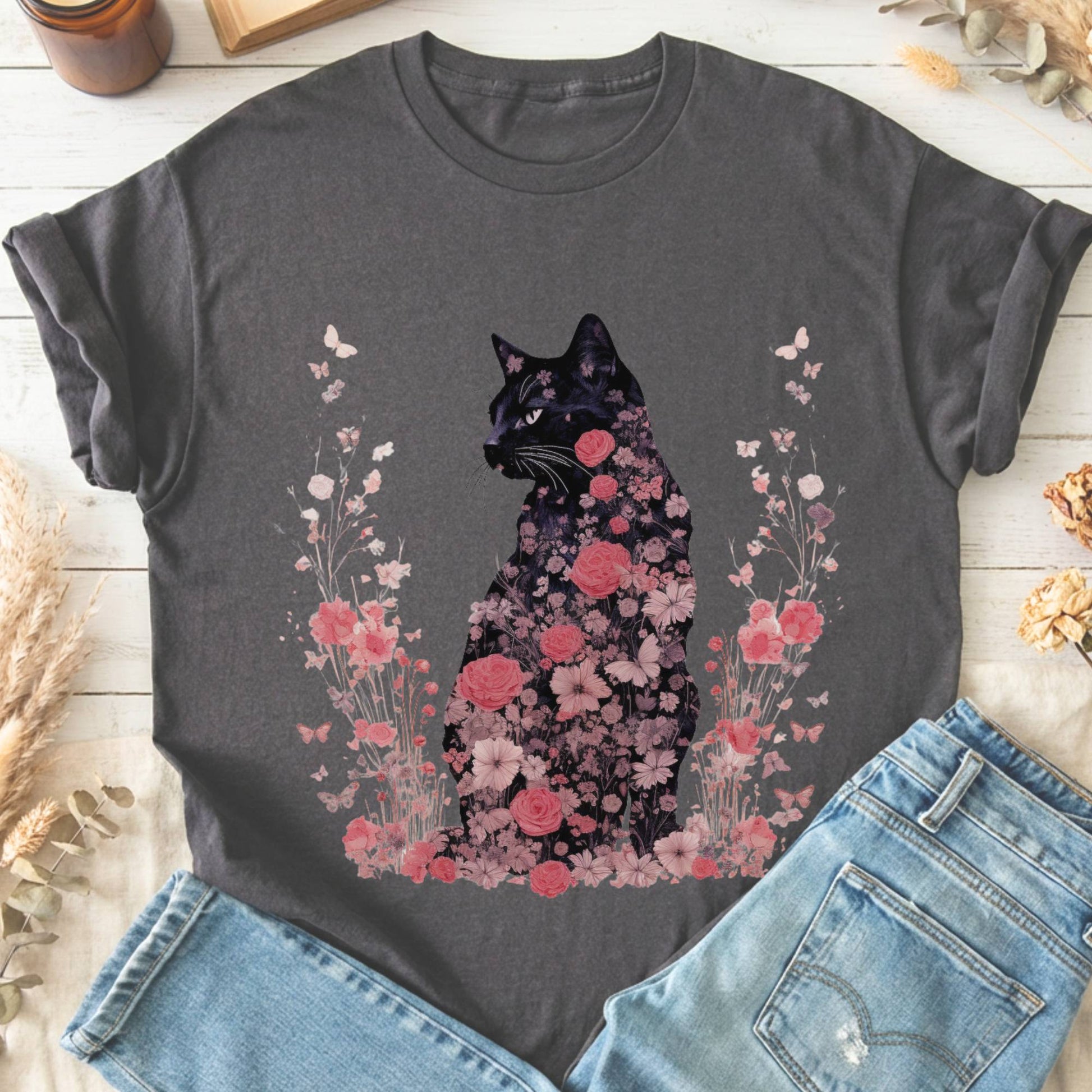 T-Shirts Charcoal / S Design 130 T-Shirt The Mystic Eden