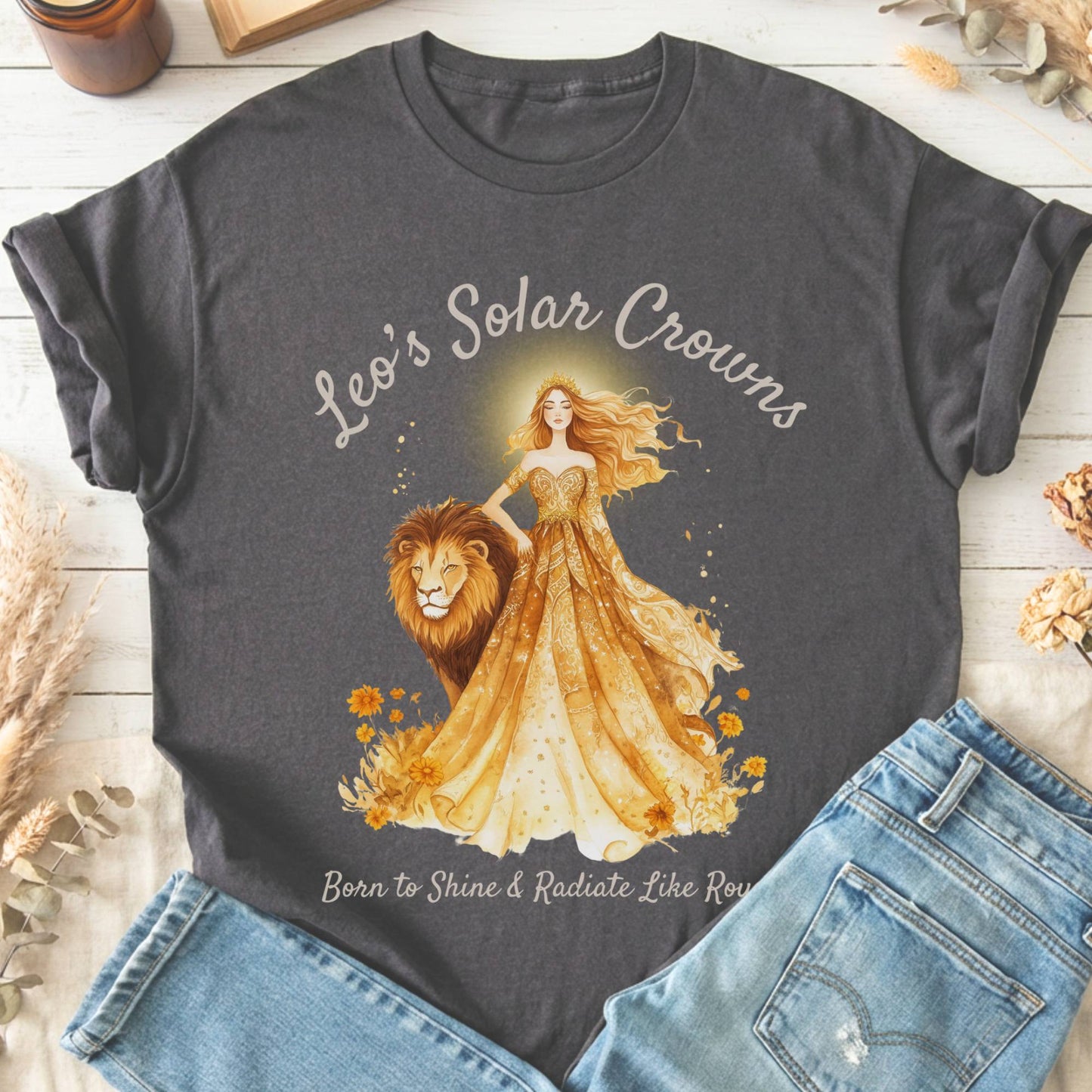 T-Shirts Charcoal / S Design 154 T-Shirt The Mystic Eden
