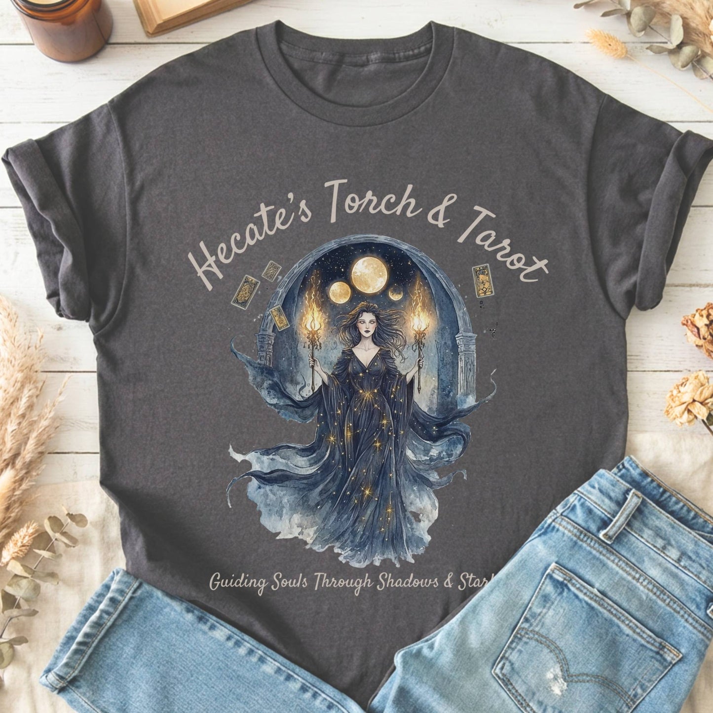 T-Shirts Charcoal / S Design 160 T-Shirt The Mystic Eden