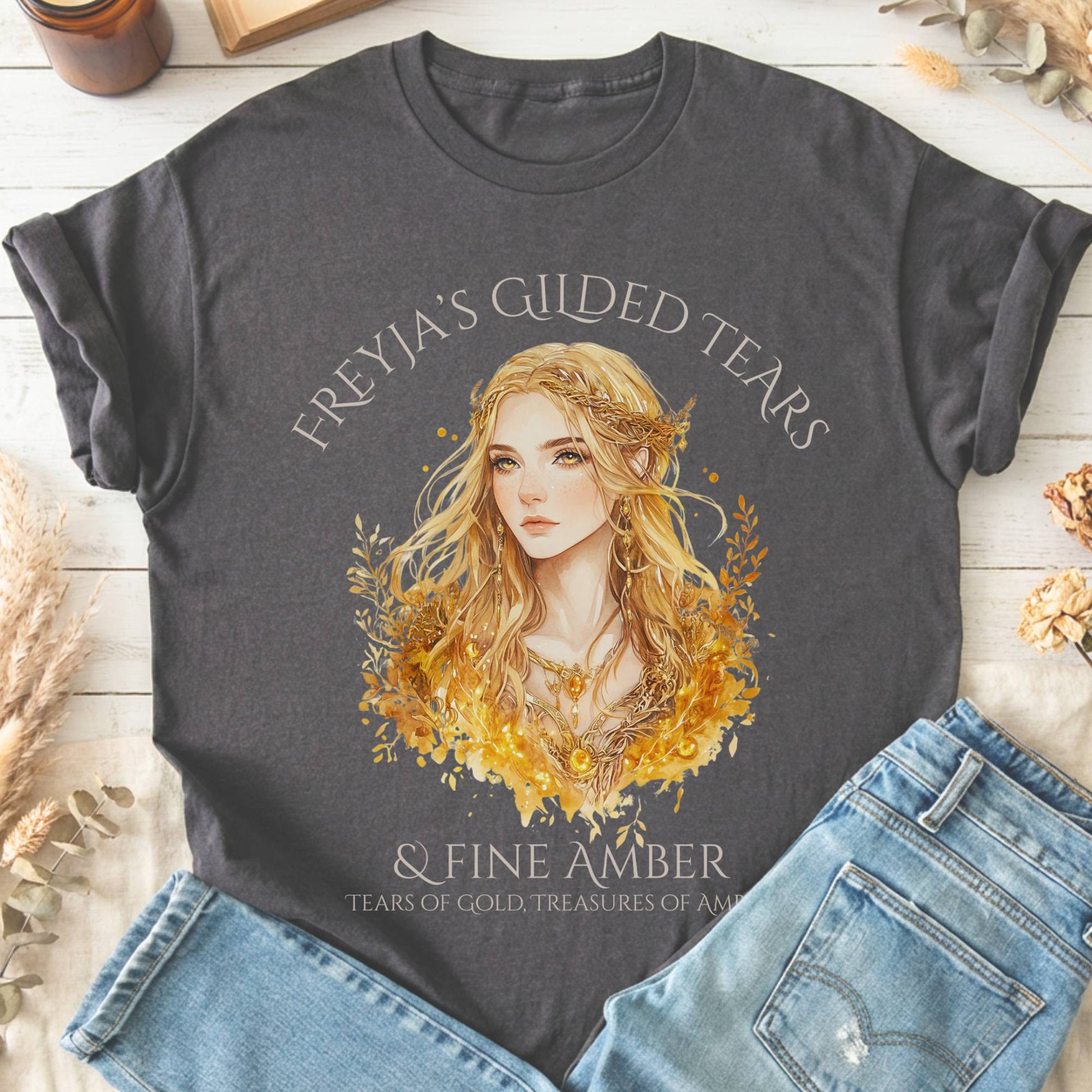 T-Shirts Charcoal / S Design 161 T-Shirt The Mystic Eden