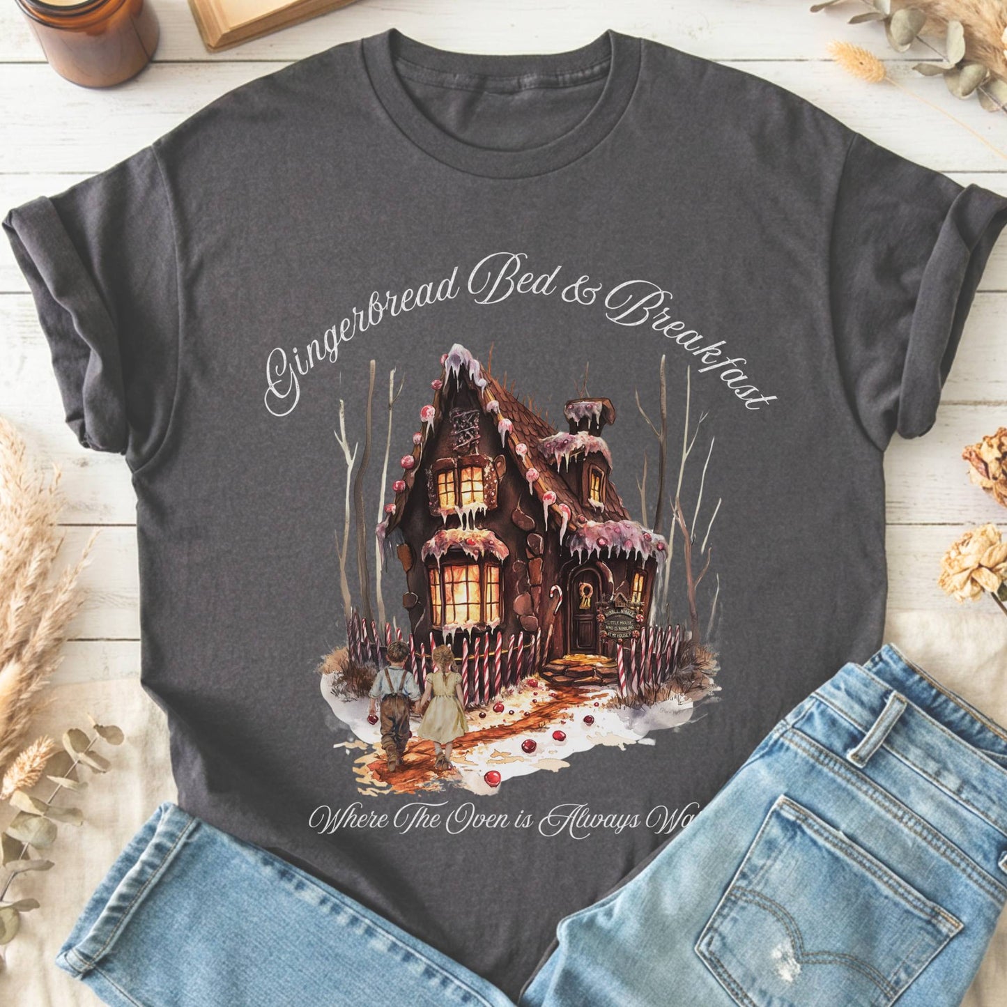 T-Shirts Charcoal / S Design 178 T-Shirt The Mystic Eden