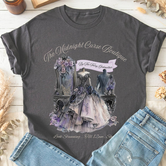T-Shirts Charcoal / S Design 180 T-Shirt The Mystic Eden