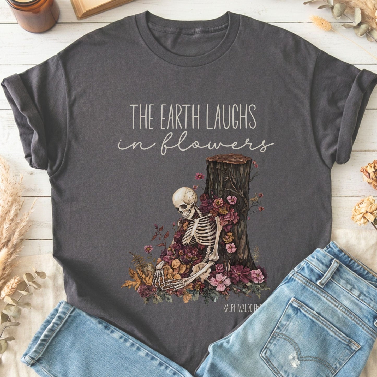 T-Shirts Charcoal / S Design 239 T-Shirt The Mystic Eden