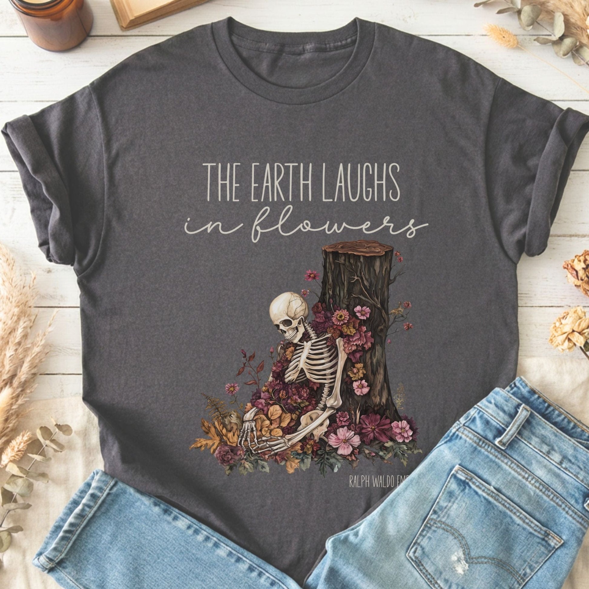 T-Shirts Charcoal / S Design 239 T-Shirt The Mystic Eden