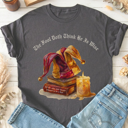 T-Shirts Charcoal / S Design 246 T-Shirt The Mystic Eden