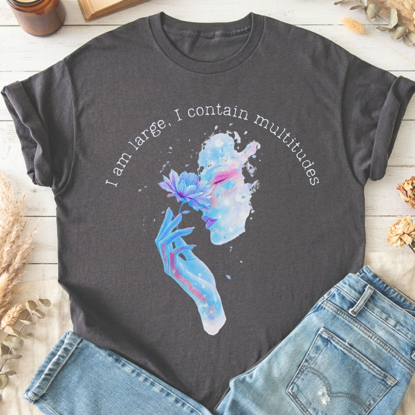 T-Shirts Charcoal / S Design 251 T-Shirt The Mystic Eden