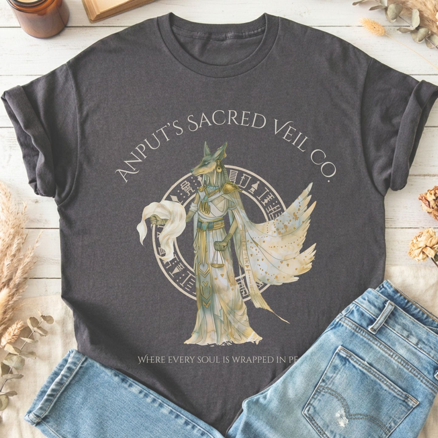 T-Shirts Charcoal / S Design 262 T-Shirt The Mystic Eden