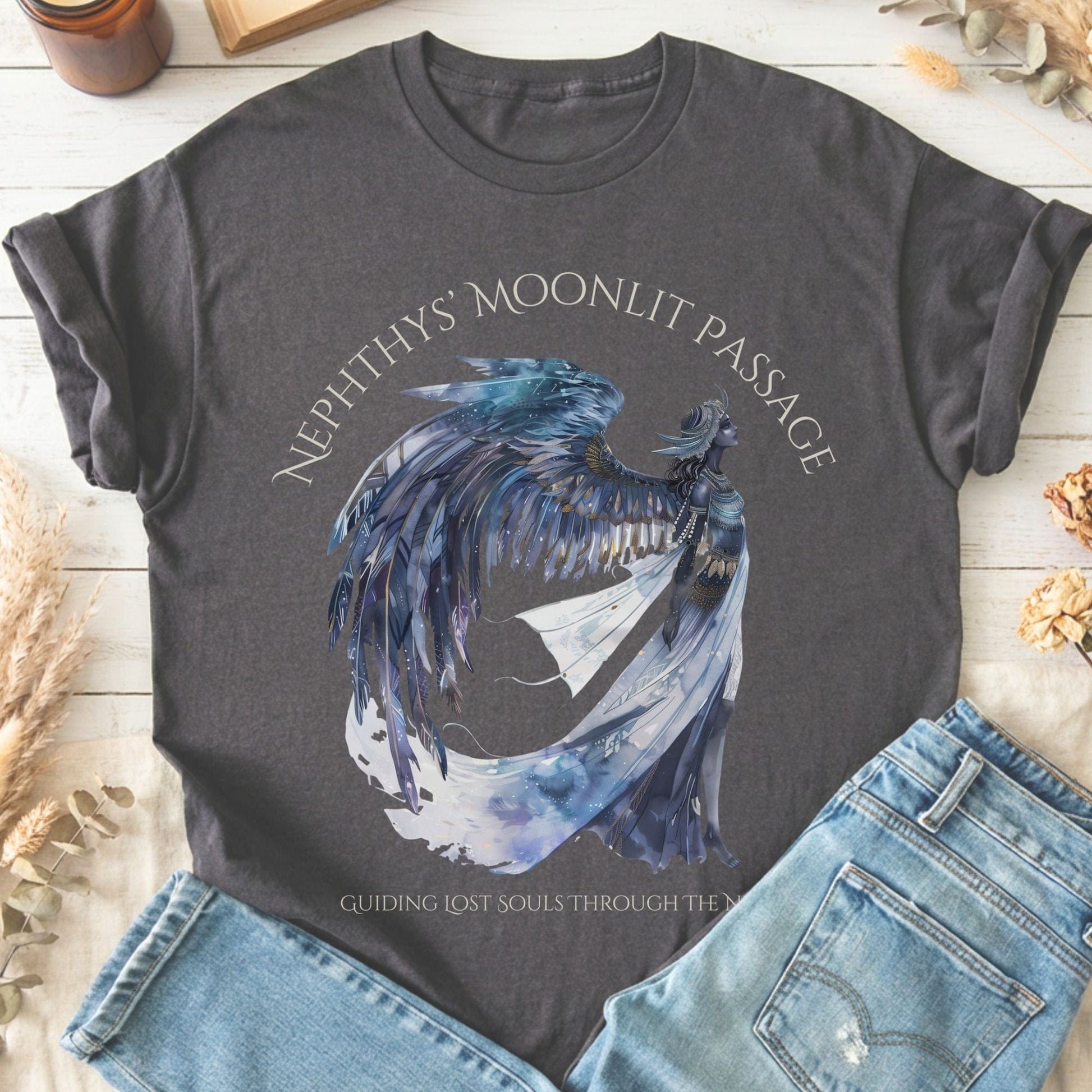 T-Shirts Charcoal / S Design 265 T-Shirt The Mystic Eden