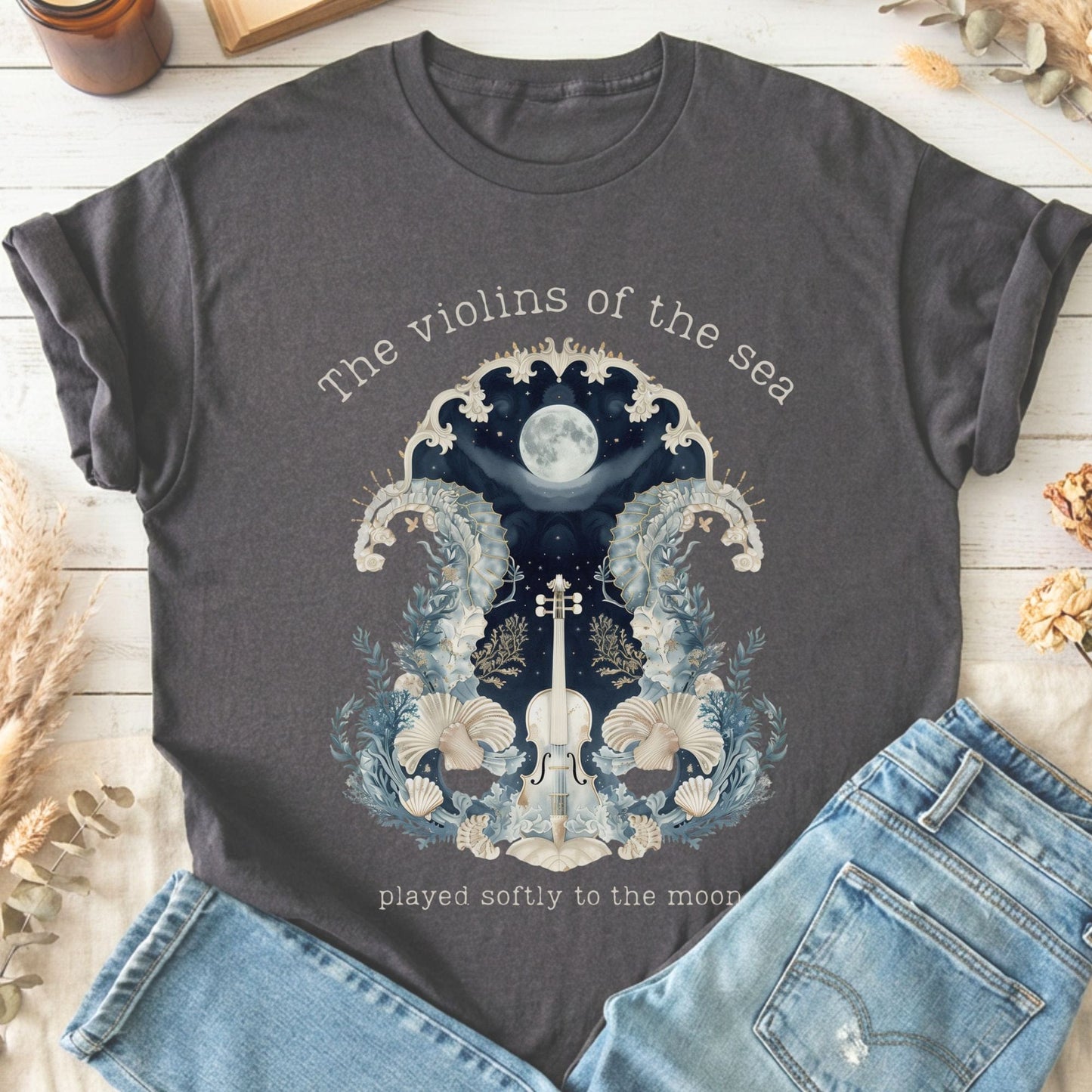 T-Shirts Charcoal / S Design 270 T-Shirt The Mystic Eden