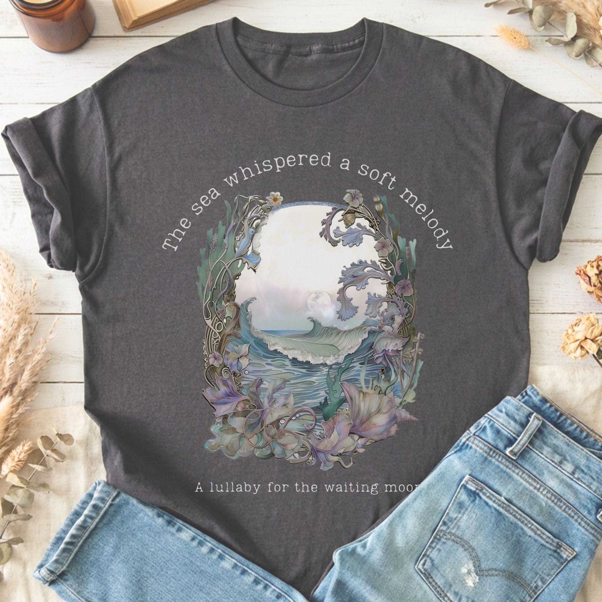 T-Shirts Charcoal / S Design 271 T-Shirt The Mystic Eden