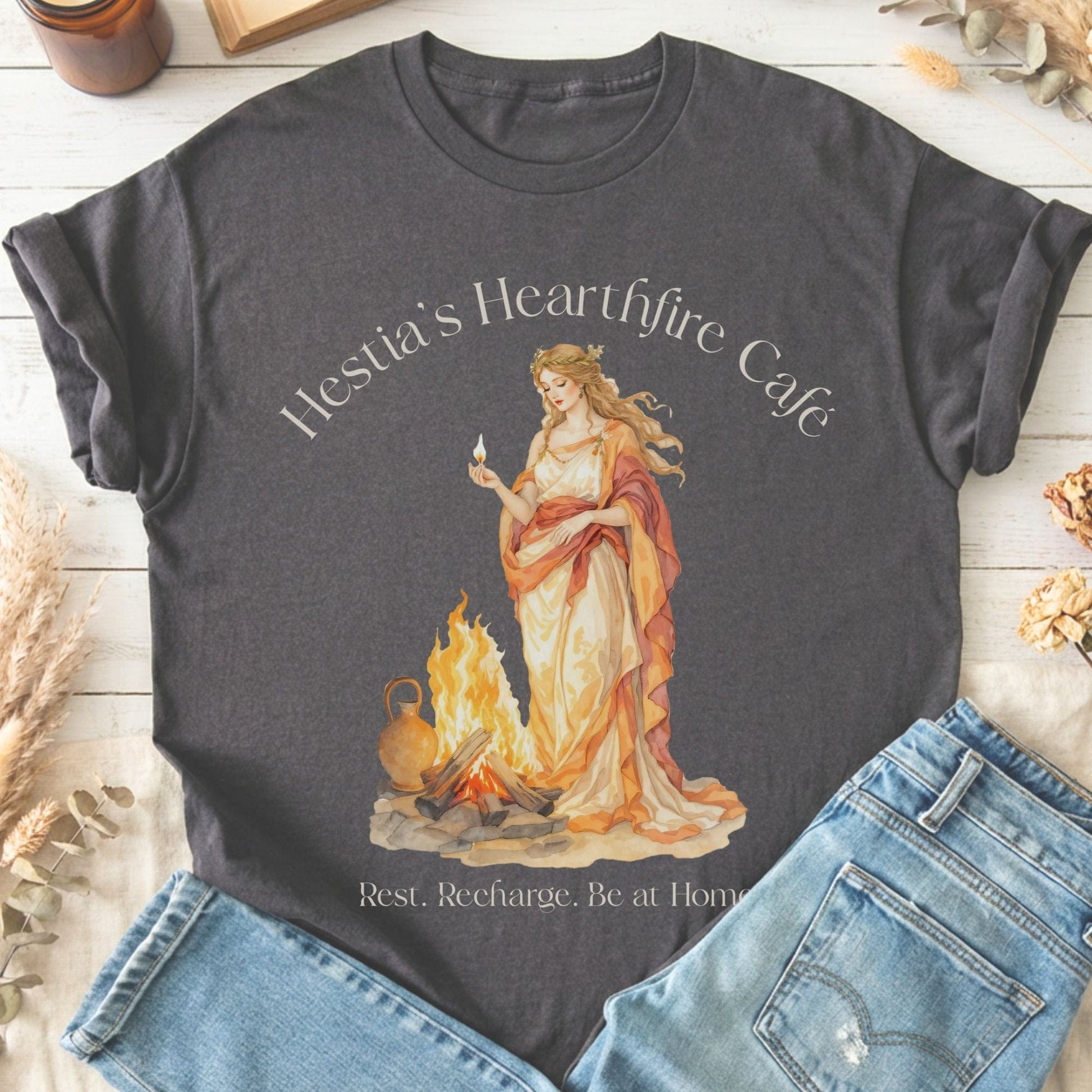T-Shirts Charcoal / S Design 274 T-Shirt The Mystic Eden
