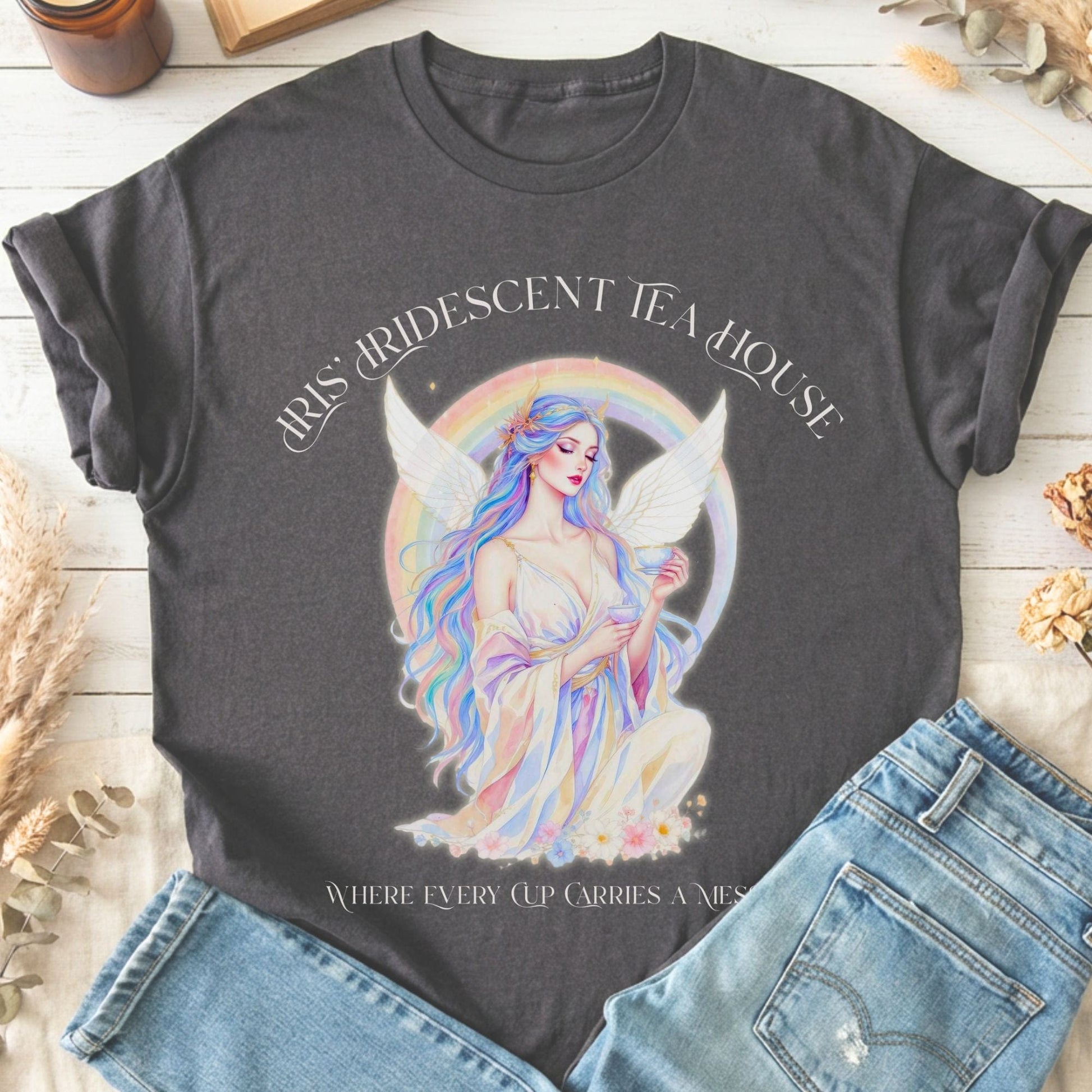 T-Shirts Charcoal / S Design 276 T-Shirt The Mystic Eden