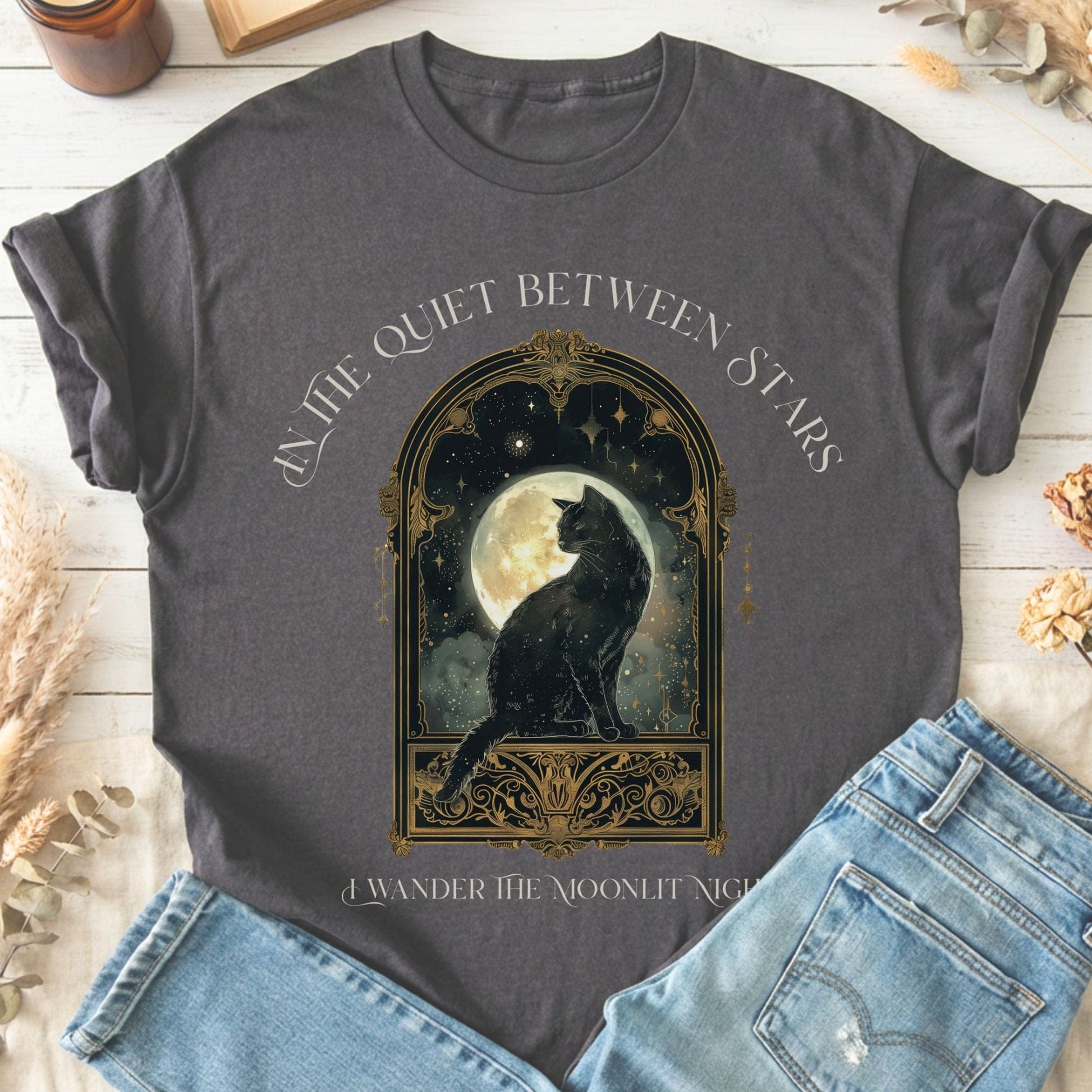 T-Shirts Charcoal / S Design 279 T-Shirt The Mystic Eden